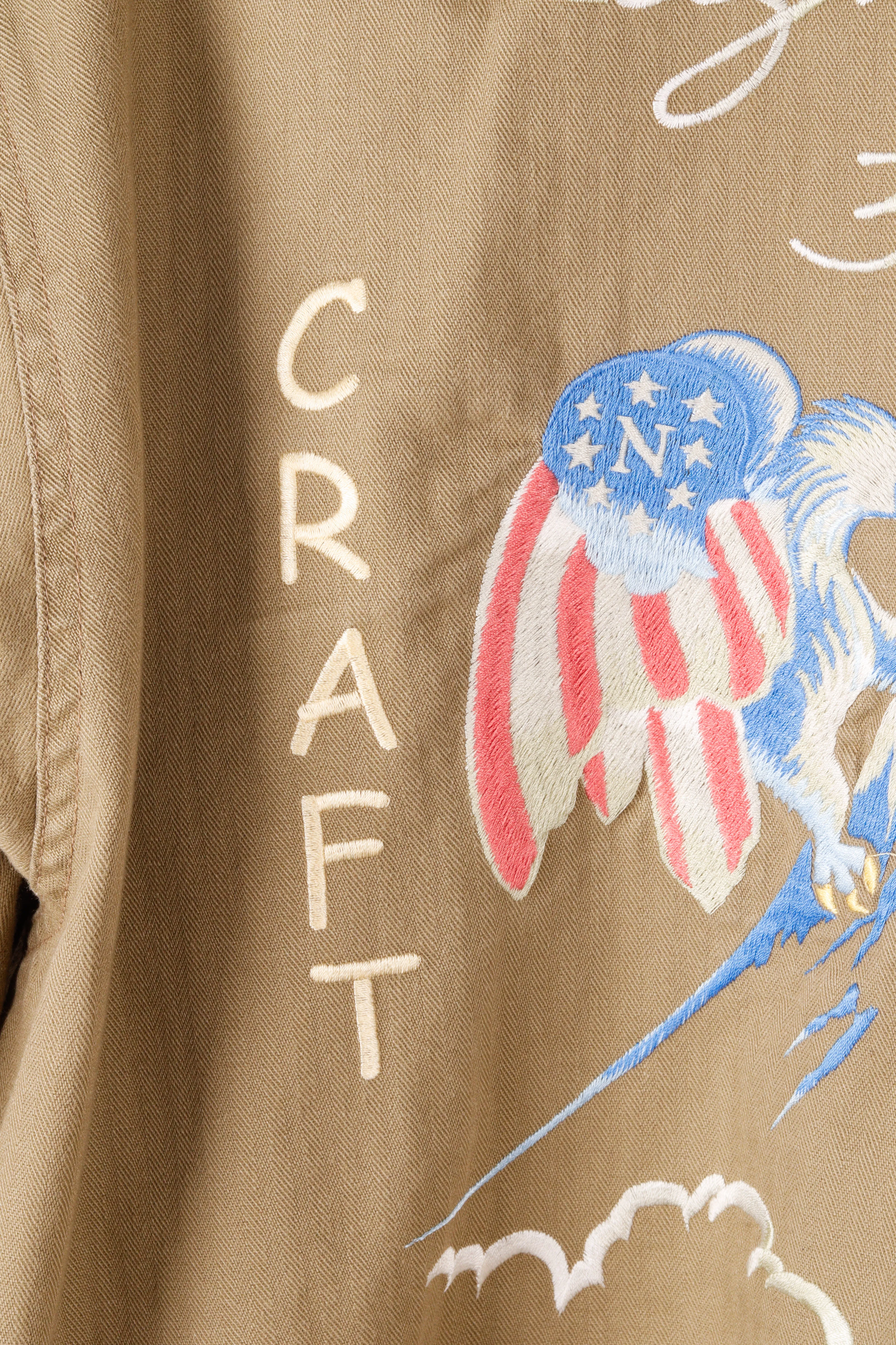 Neighborhood SS15 'Mash' Souvenir Embroidered Chore Coat (2015)