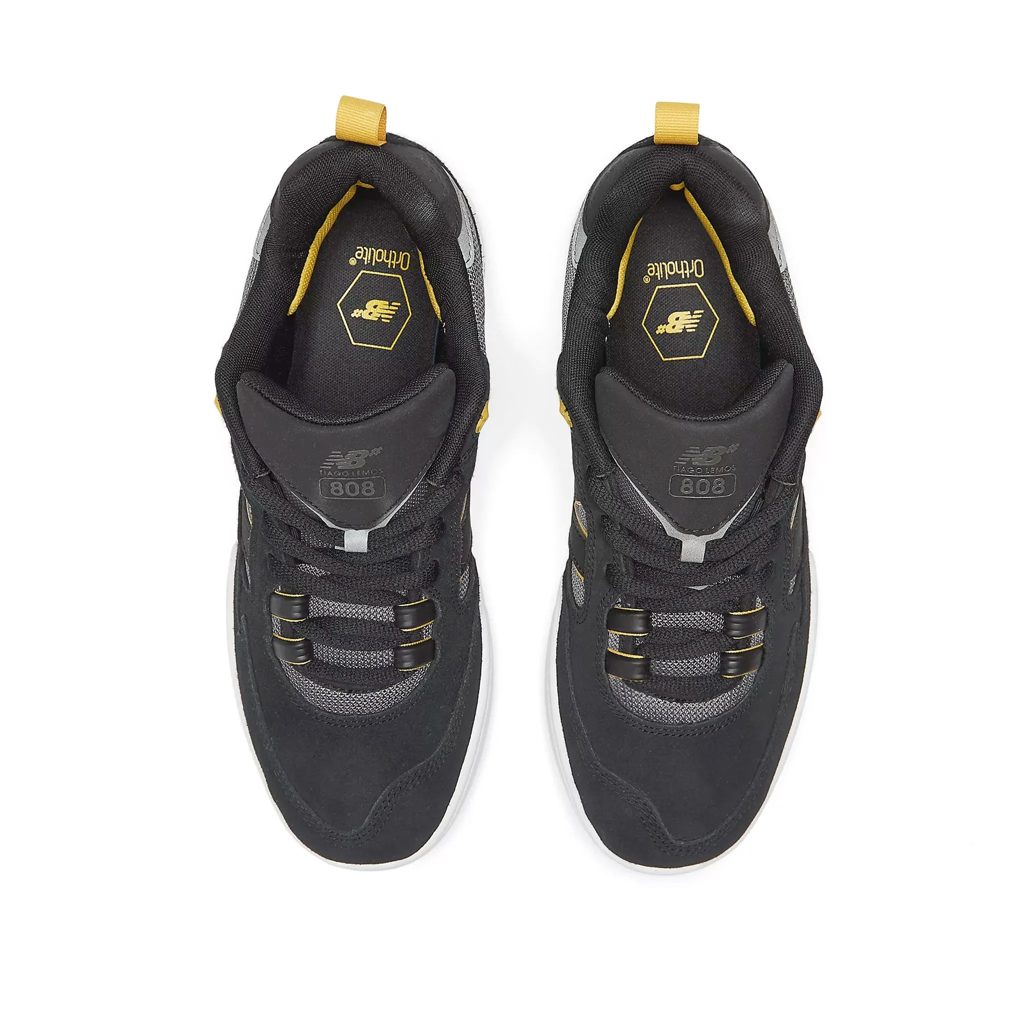 New Balance Tiago 808 Black/Yellow Sale