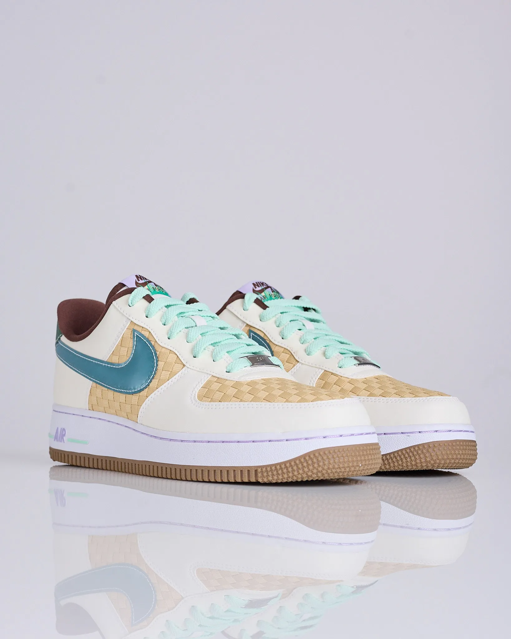 Nike Air Force 1 Retro QS Summit White Glacier Blue-Mint Foam IB5722 100