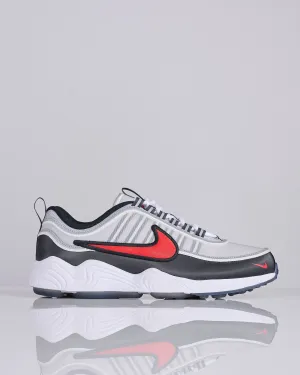 Nike Air Zoom Spiridon Metallic Silver/Sport Red-Black-White
