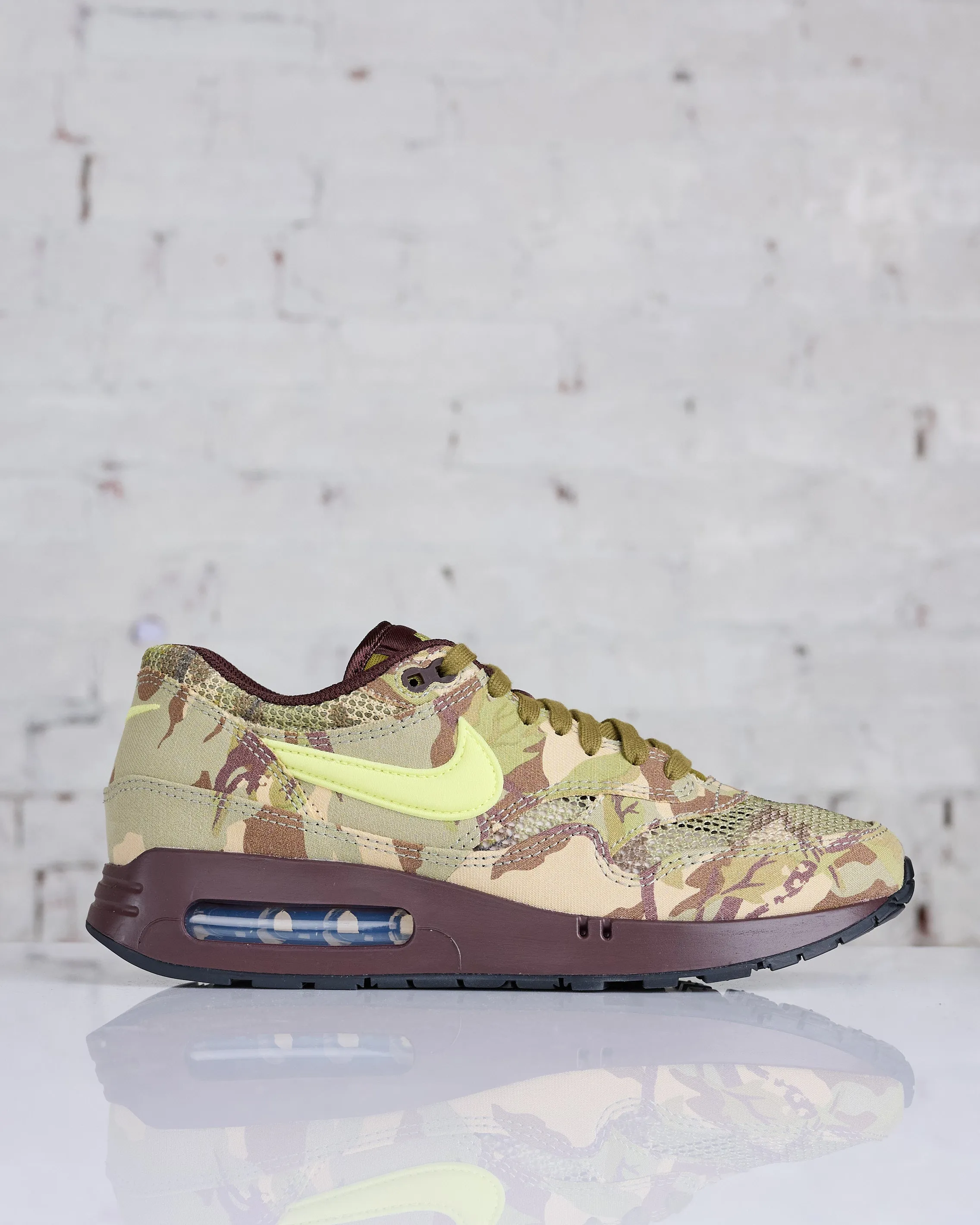 Nike Men's Air Max 1 '86 OG Earth/Lt Lemon Twist-Oil Green-Black