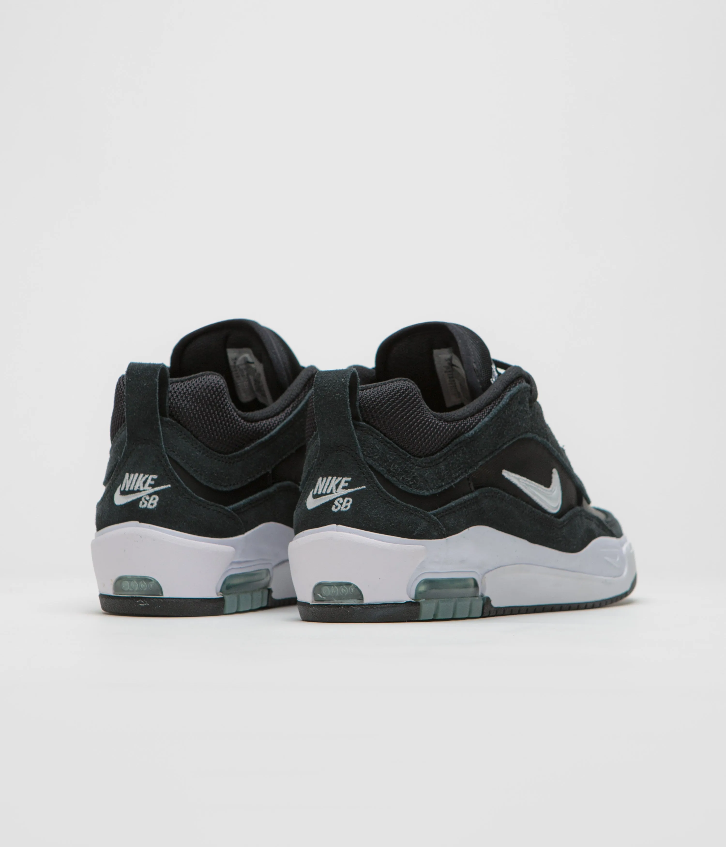 Nike SB Air Max Ishod Shoes - Black / White - Black - Black