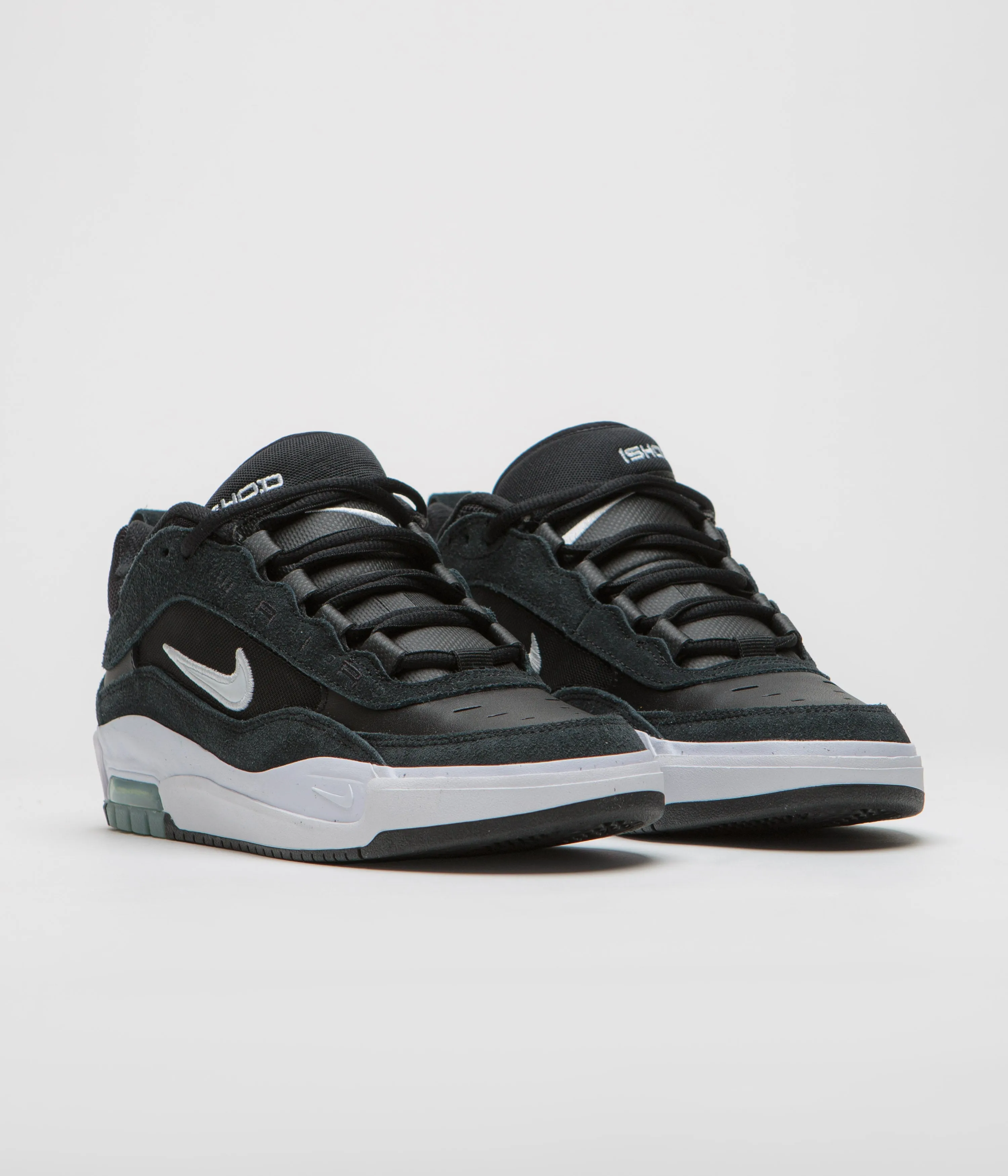 Nike SB Air Max Ishod Shoes - Black / White - Black - Black