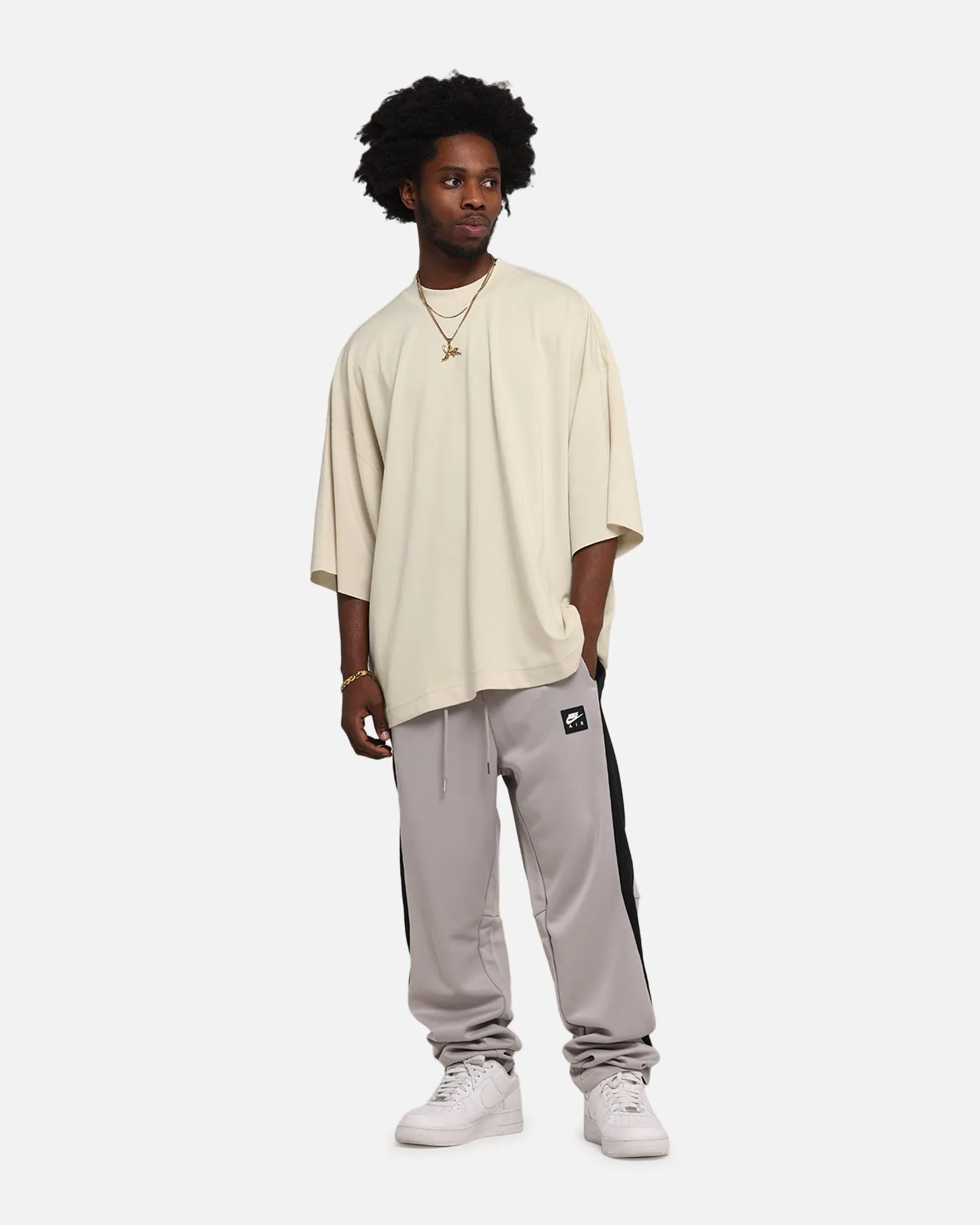 Nike Sportswear Tech Knit T-Shirt Khaki/Black