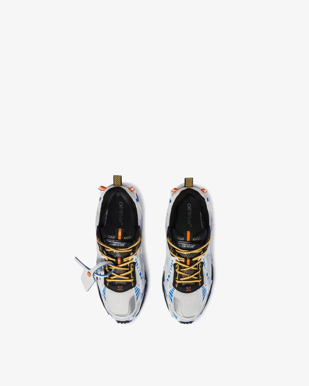 Off-White Virgil Abloh Sneaker - 'Be Right Back - Silver/Blue'