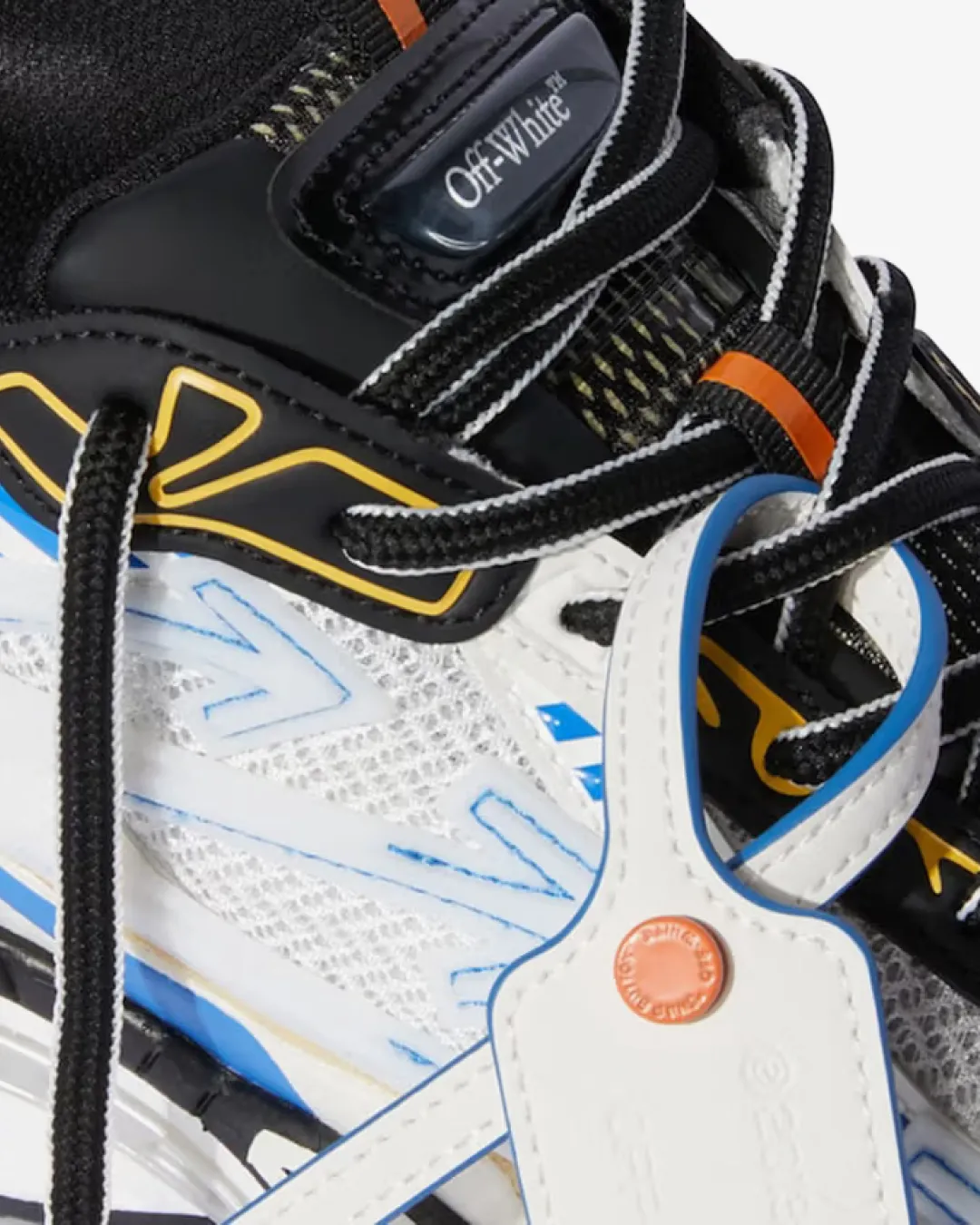 Off-White Virgil Abloh Sneaker - 'Be Right Back - Silver/Blue'