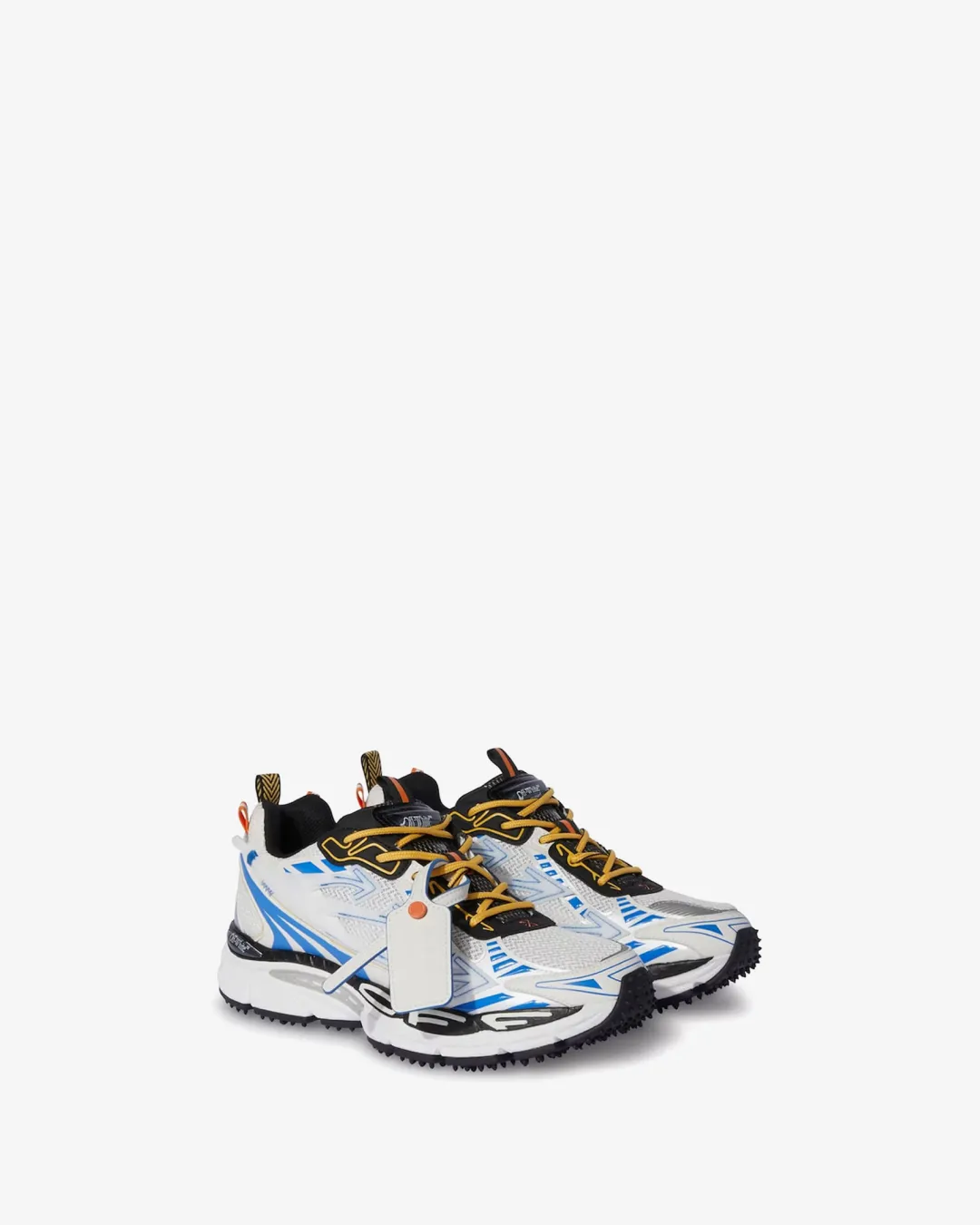 Off-White Virgil Abloh Sneaker - 'Be Right Back - Silver/Blue'