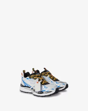 Off-White Virgil Abloh Sneaker - 'Be Right Back - Silver/Blue'