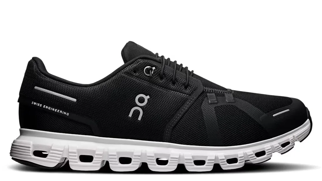 On Running Cloud 6 Black White (Women's)
