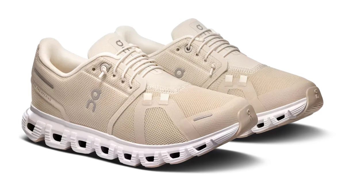 On Running Cloud 6 Pearl White (Women's)