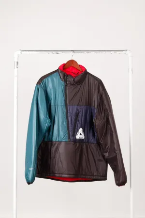Palace SS18 'P-Tex Pertex Liner Multicolor' Pullover Down Jacket Black (2018)