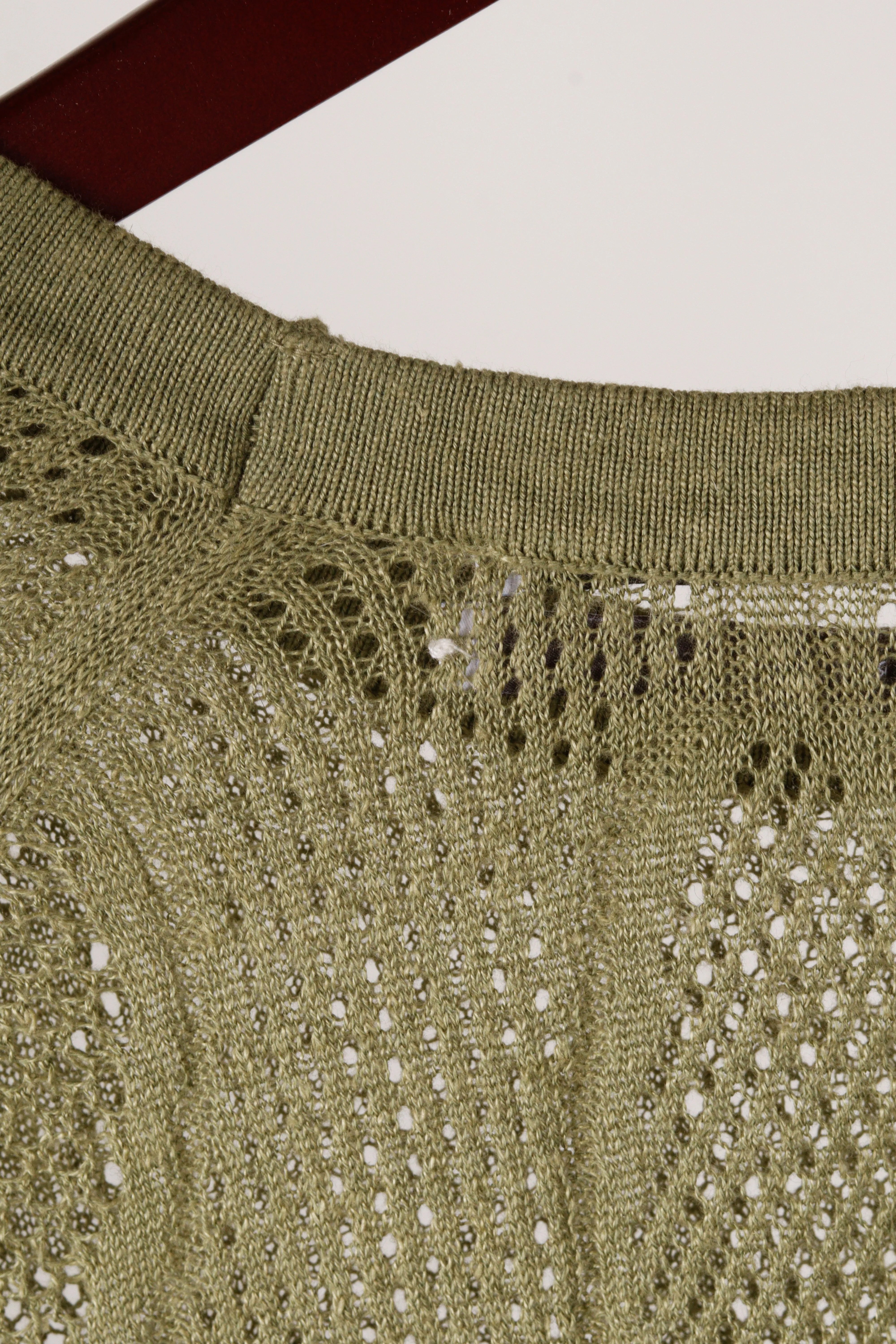RANRA SS23 'Glofaxi Sheer' Sweater Green (2023)