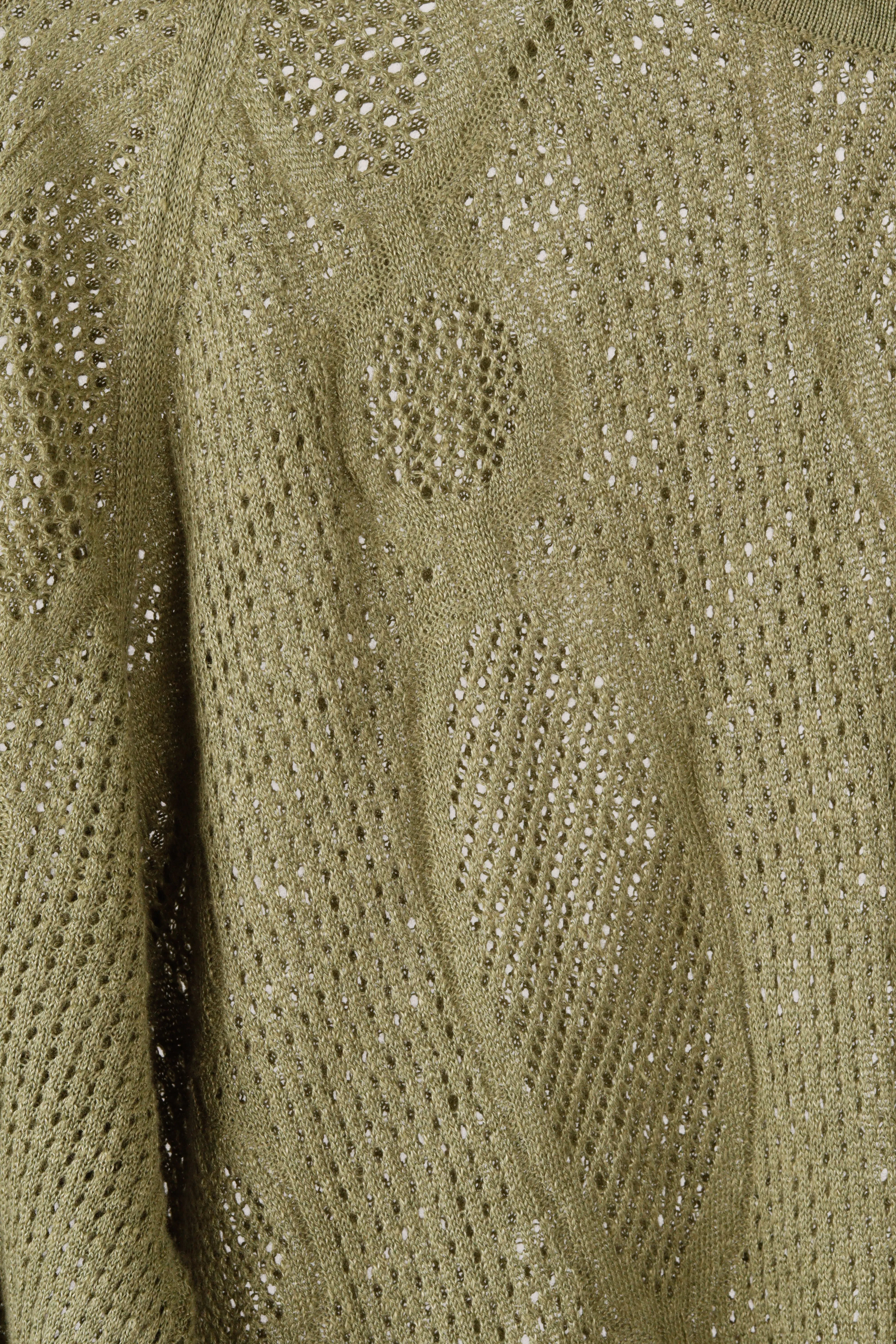 RANRA SS23 'Glofaxi Sheer' Sweater Green (2023)