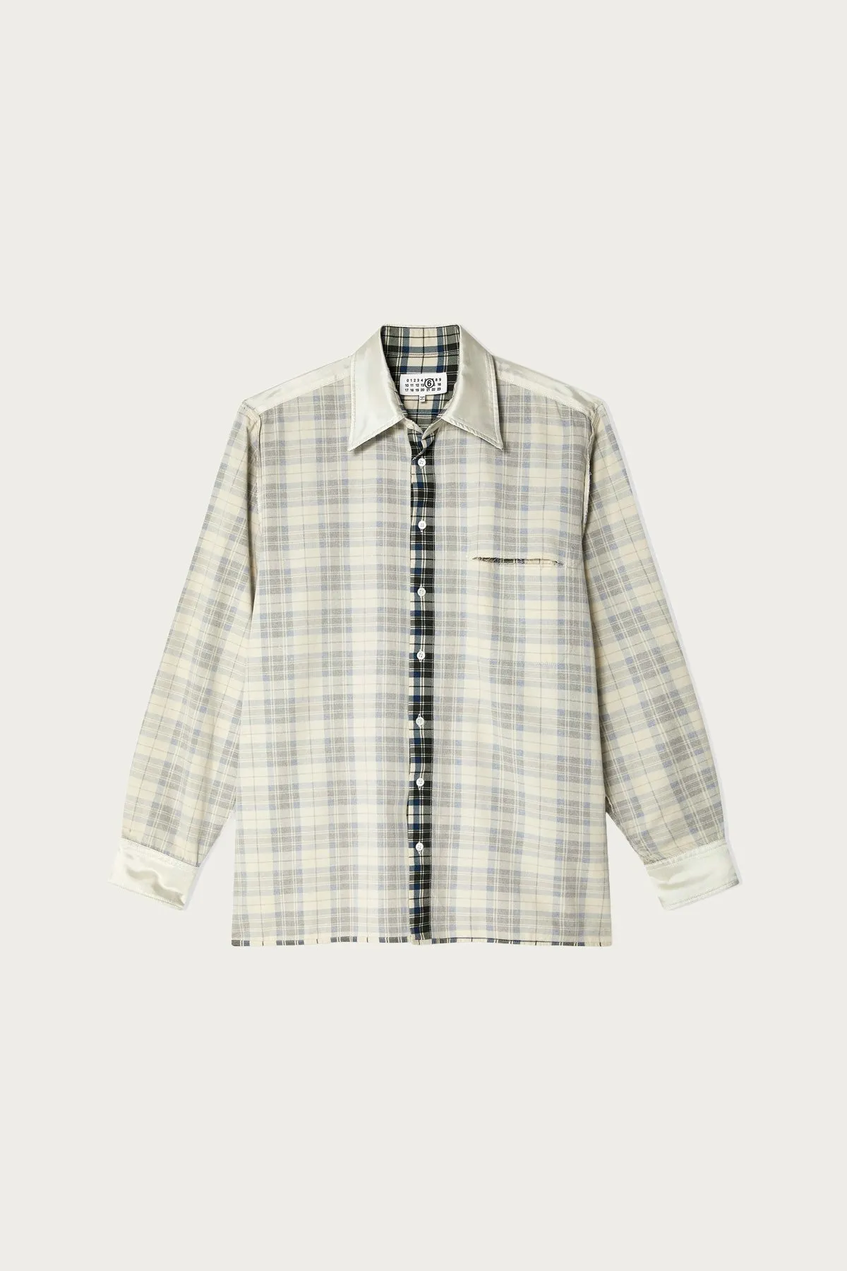 Reversible Flannel Shirt - Black/Blue