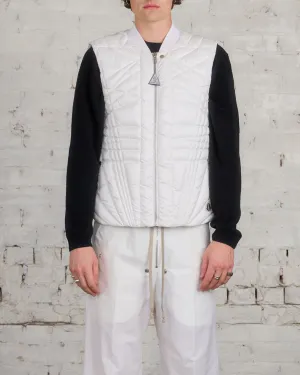 Rick Owens Moncler Megapenta Vest Jacket Milk