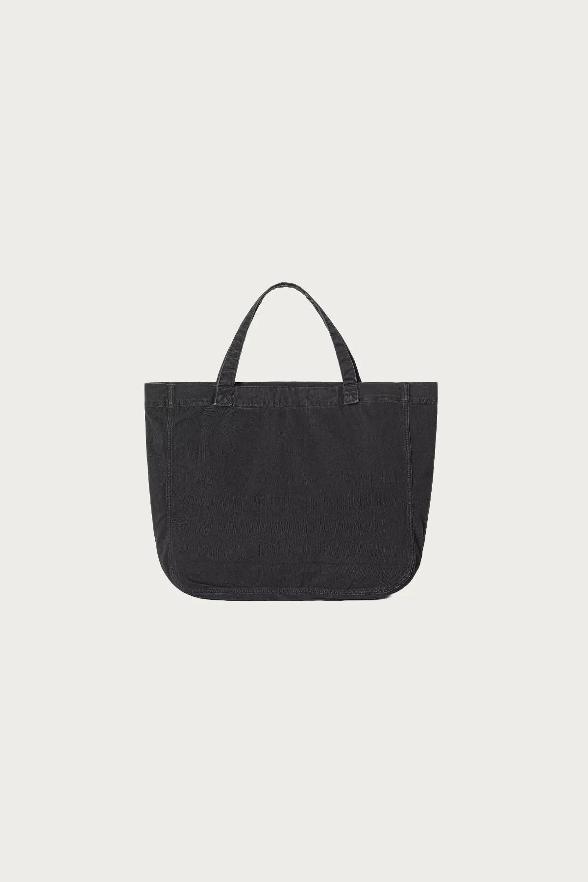 Rivet Tote Bag - Black Stone Washed