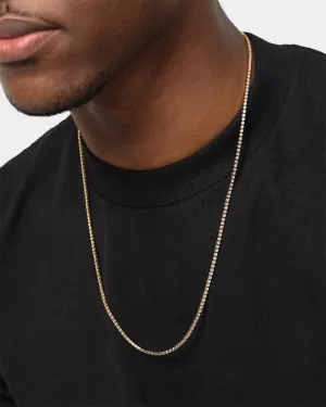 Saint Morta Micro 24 Tennis Necklace Gold Plated