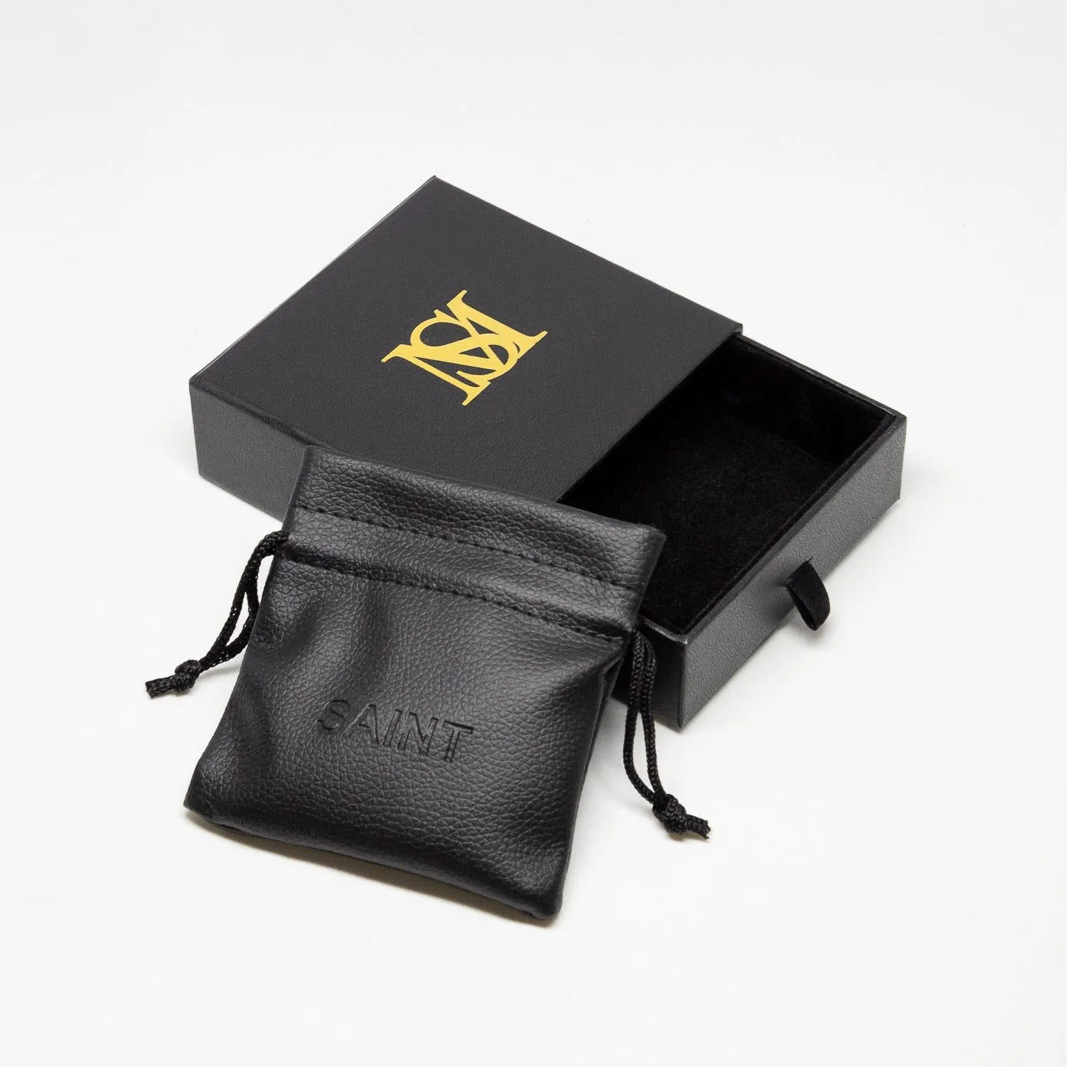 Saint Morta Micro 24 Tennis Necklace Gold Plated