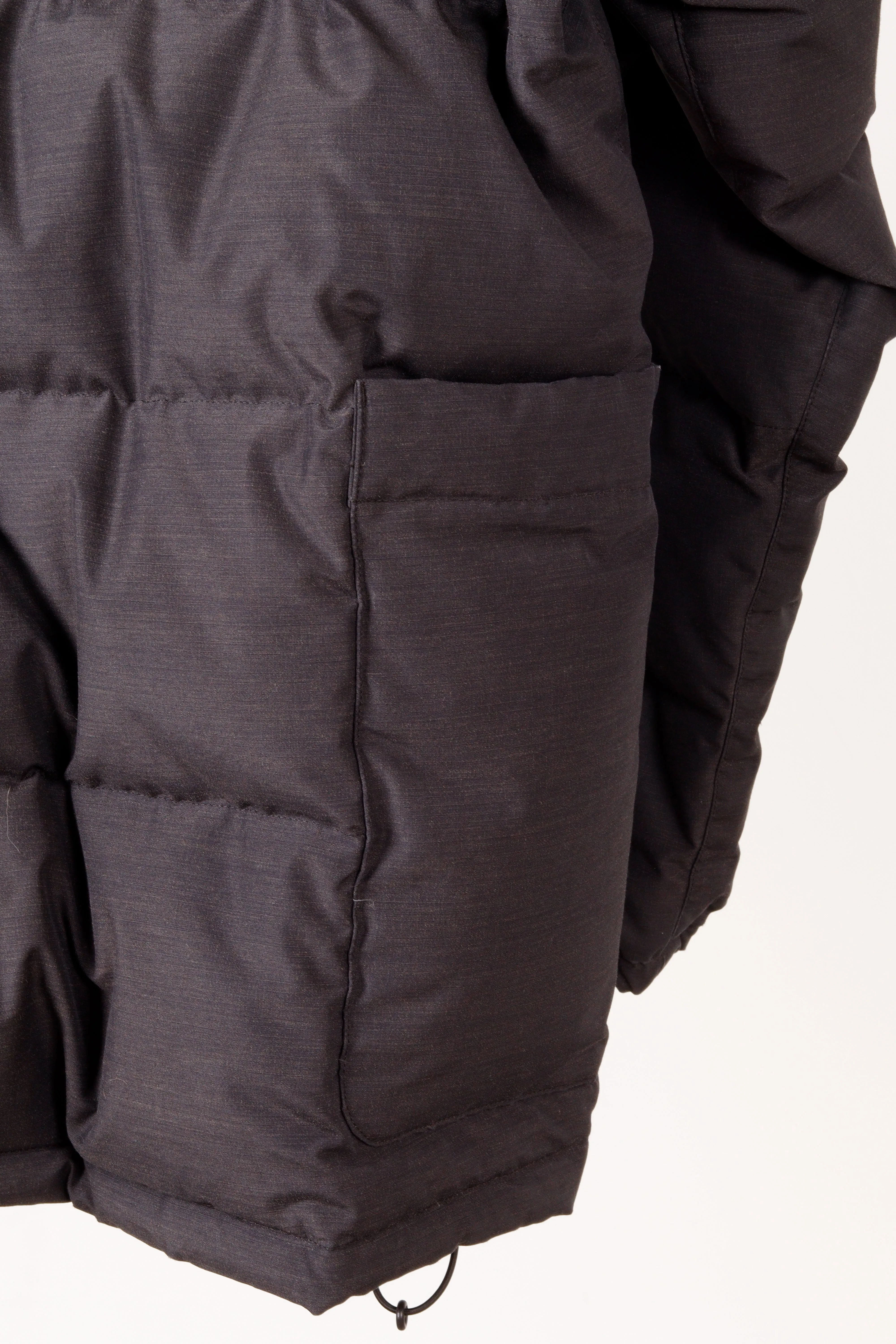 Snow Peak FW19 'Takibi Spec Fire Resistant' Half Zip Down Pullover Black (2019)