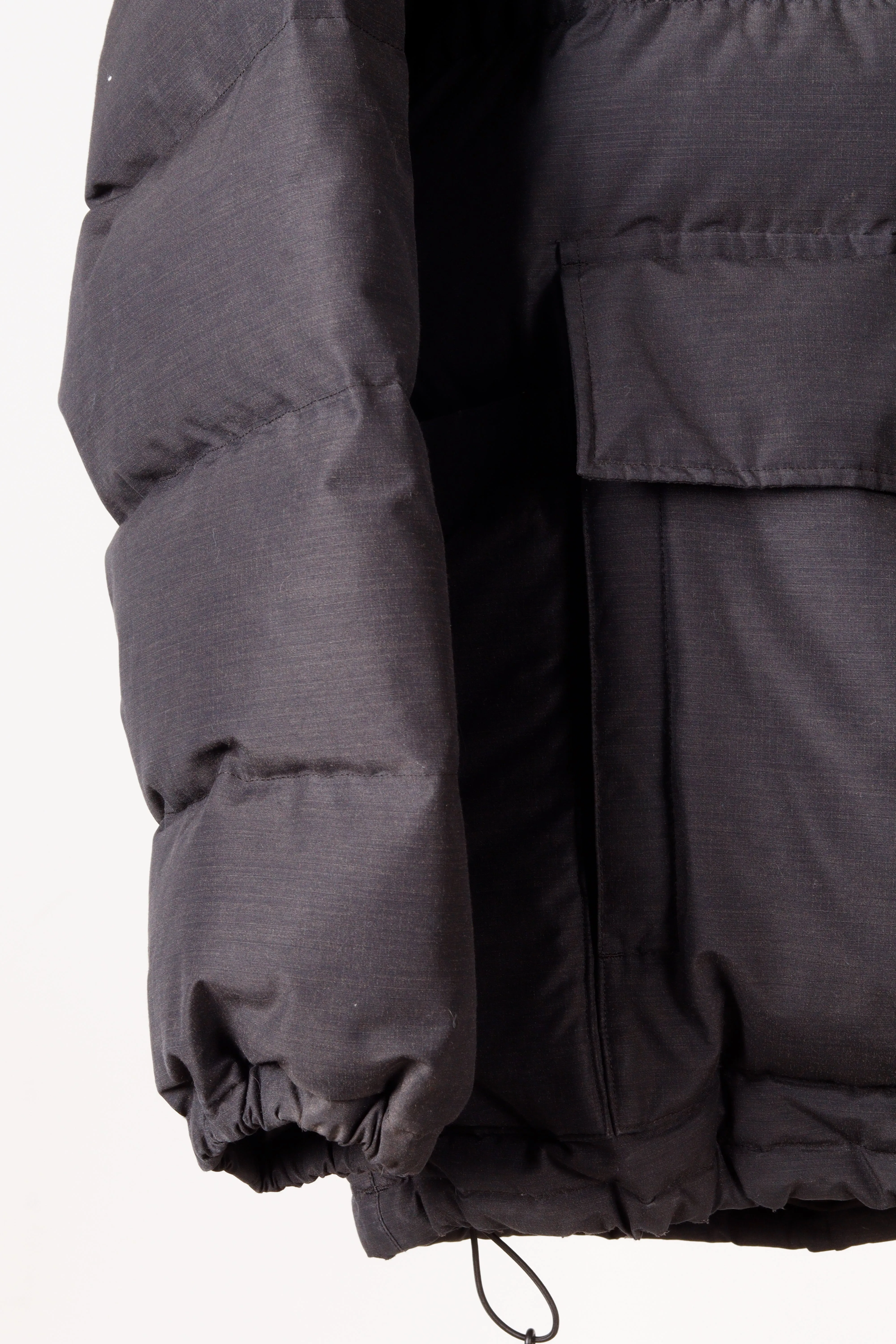 Snow Peak FW19 'Takibi Spec Fire Resistant' Half Zip Down Pullover Black (2019)