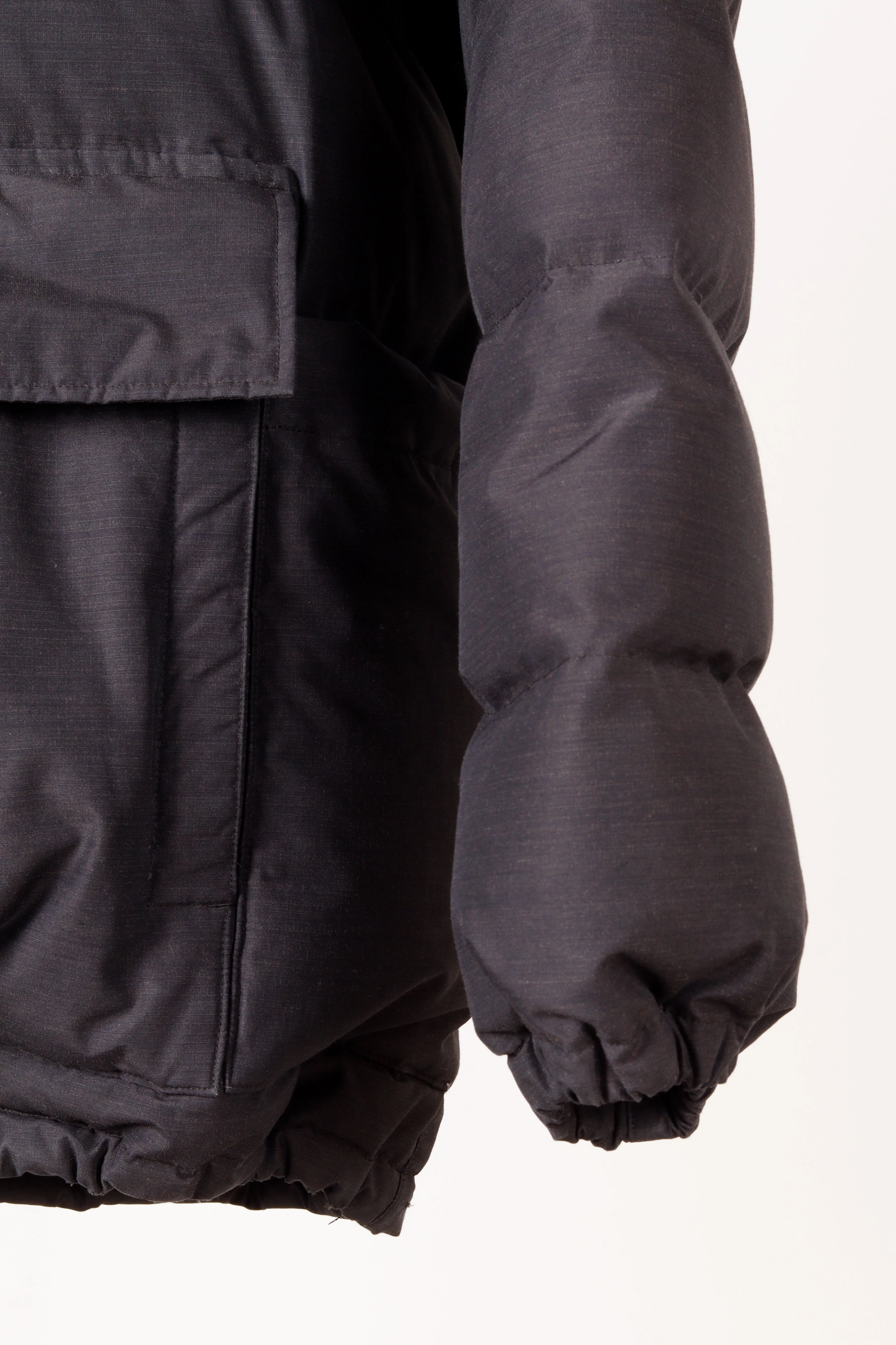 Snow Peak FW19 'Takibi Spec Fire Resistant' Half Zip Down Pullover Black (2019)
