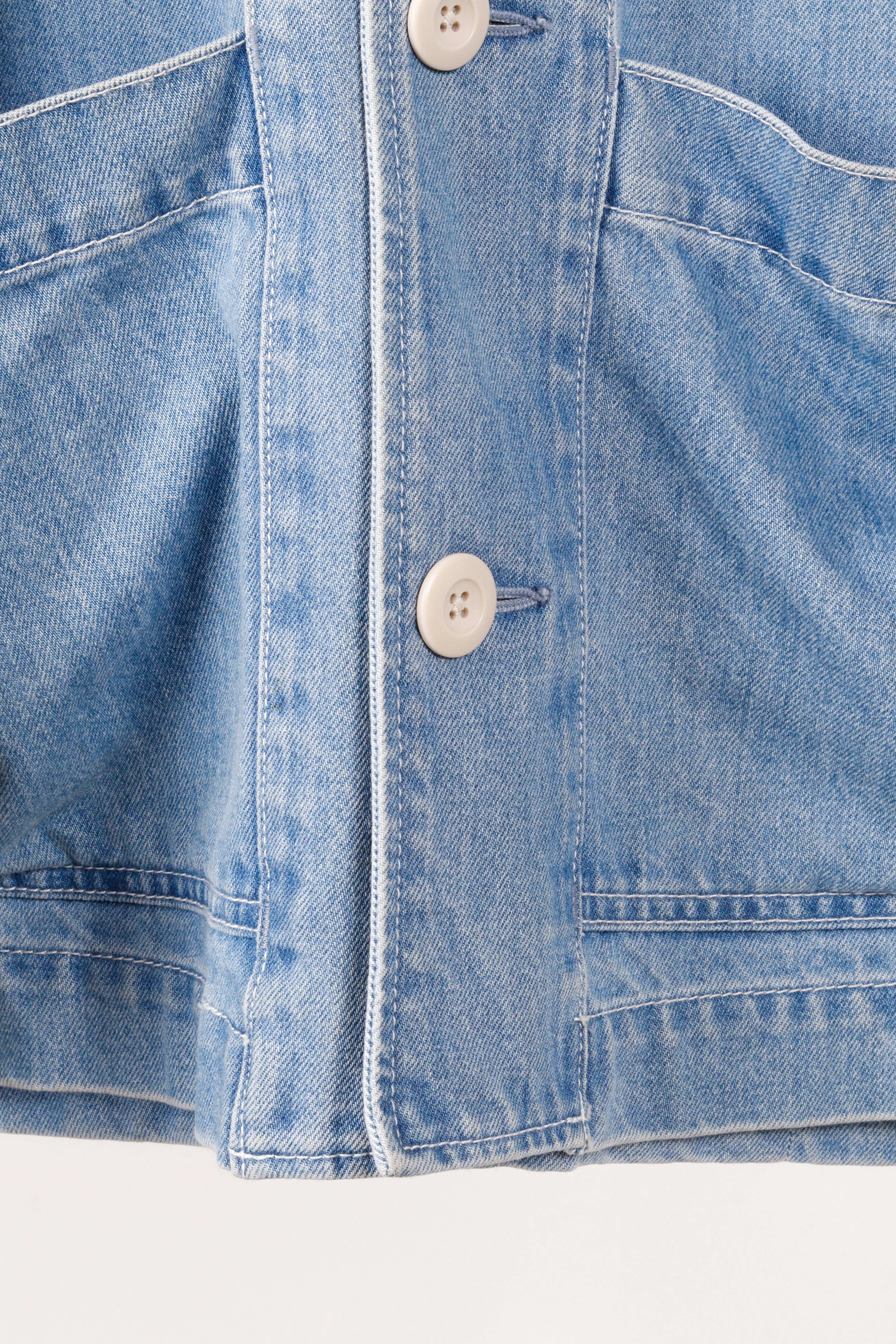 Snow Peak SS20 'Tabiki Denim Chore' Jacket Blue (2020)