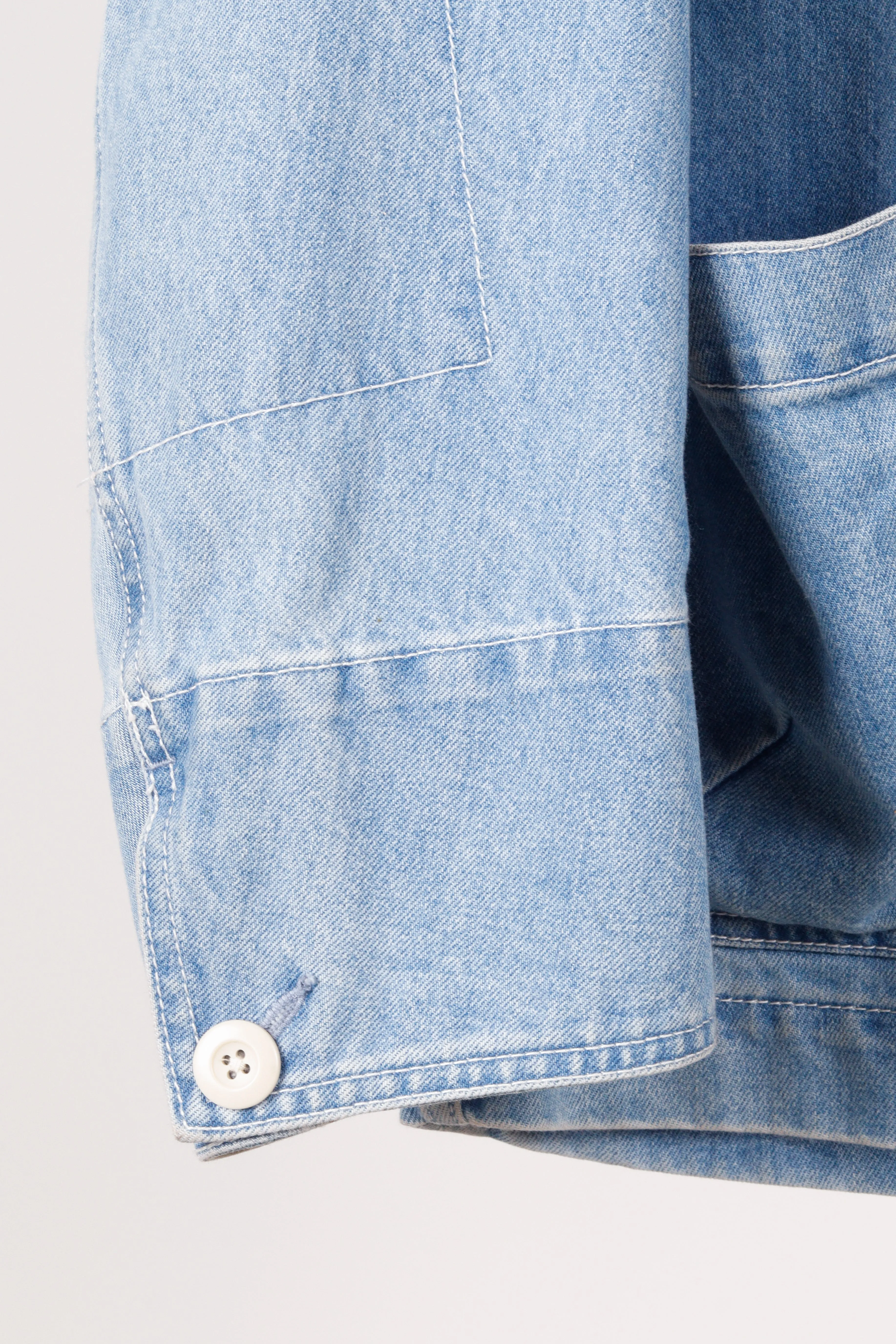 Snow Peak SS20 'Tabiki Denim Chore' Jacket Blue (2020)