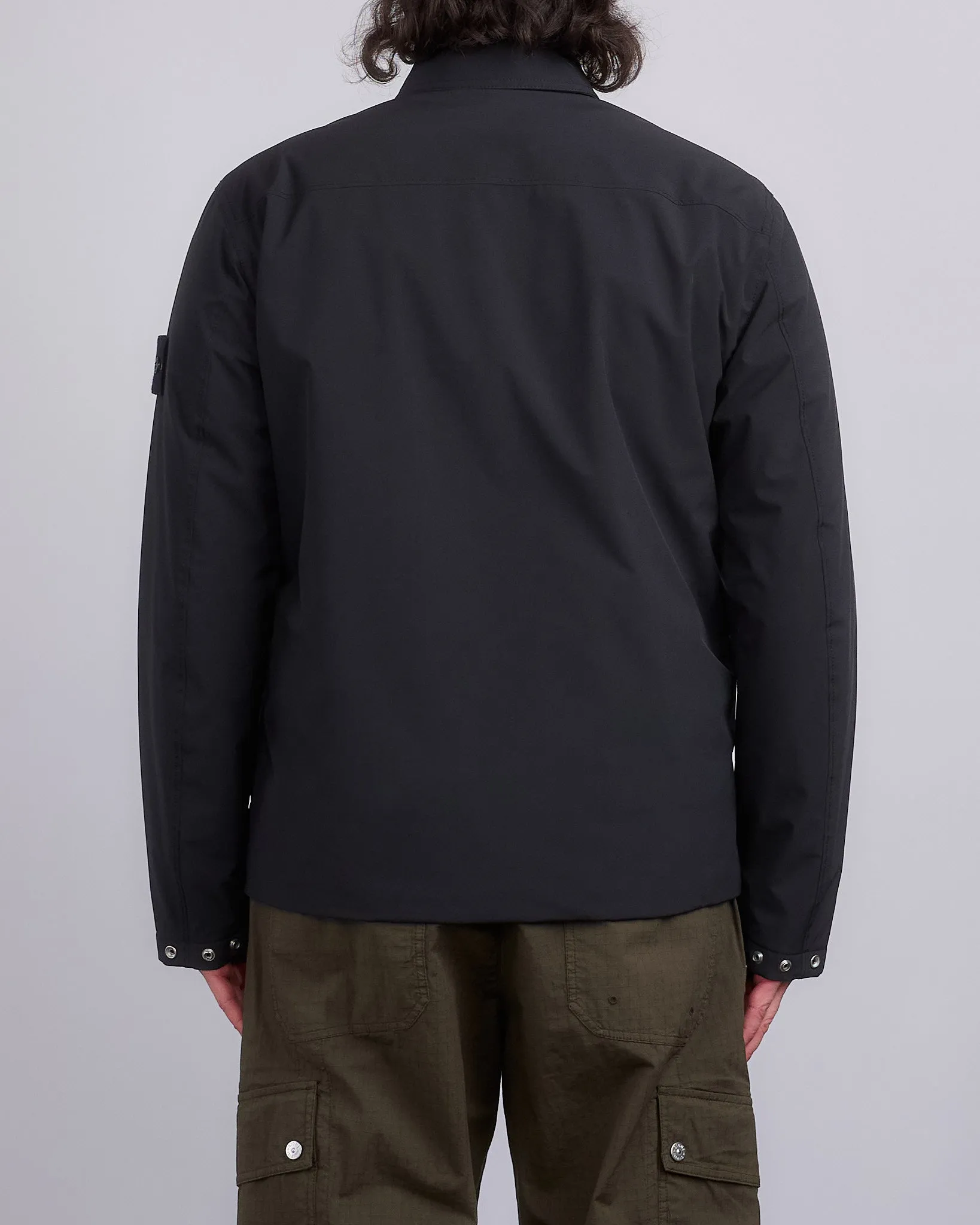 Stone Island Primaloft Softshell Chore Coat Black