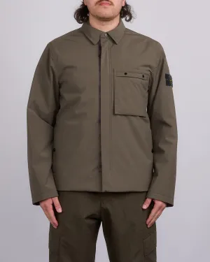 Stone Island Primaloft Softshell Chore Coat Military Green