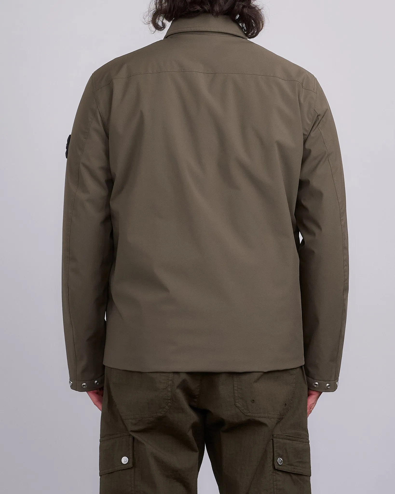 Stone Island Primaloft Softshell Chore Coat Military Green