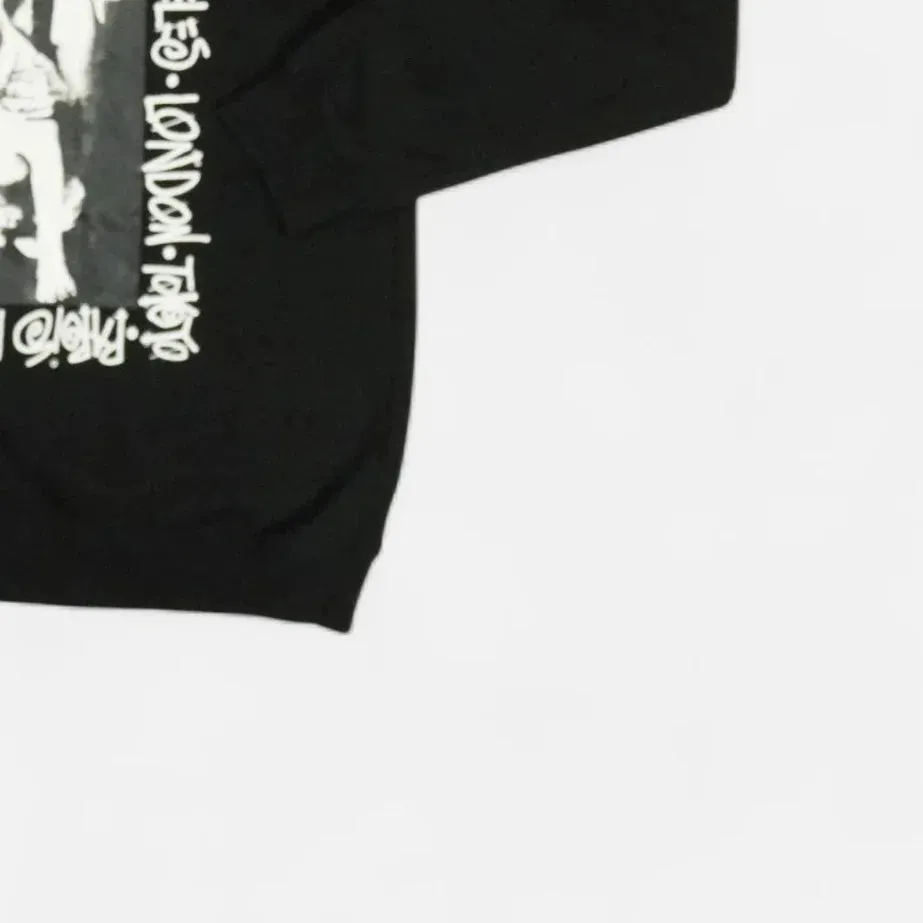 Stssy Black Woman and Dog Graphic Stssy Hoodie