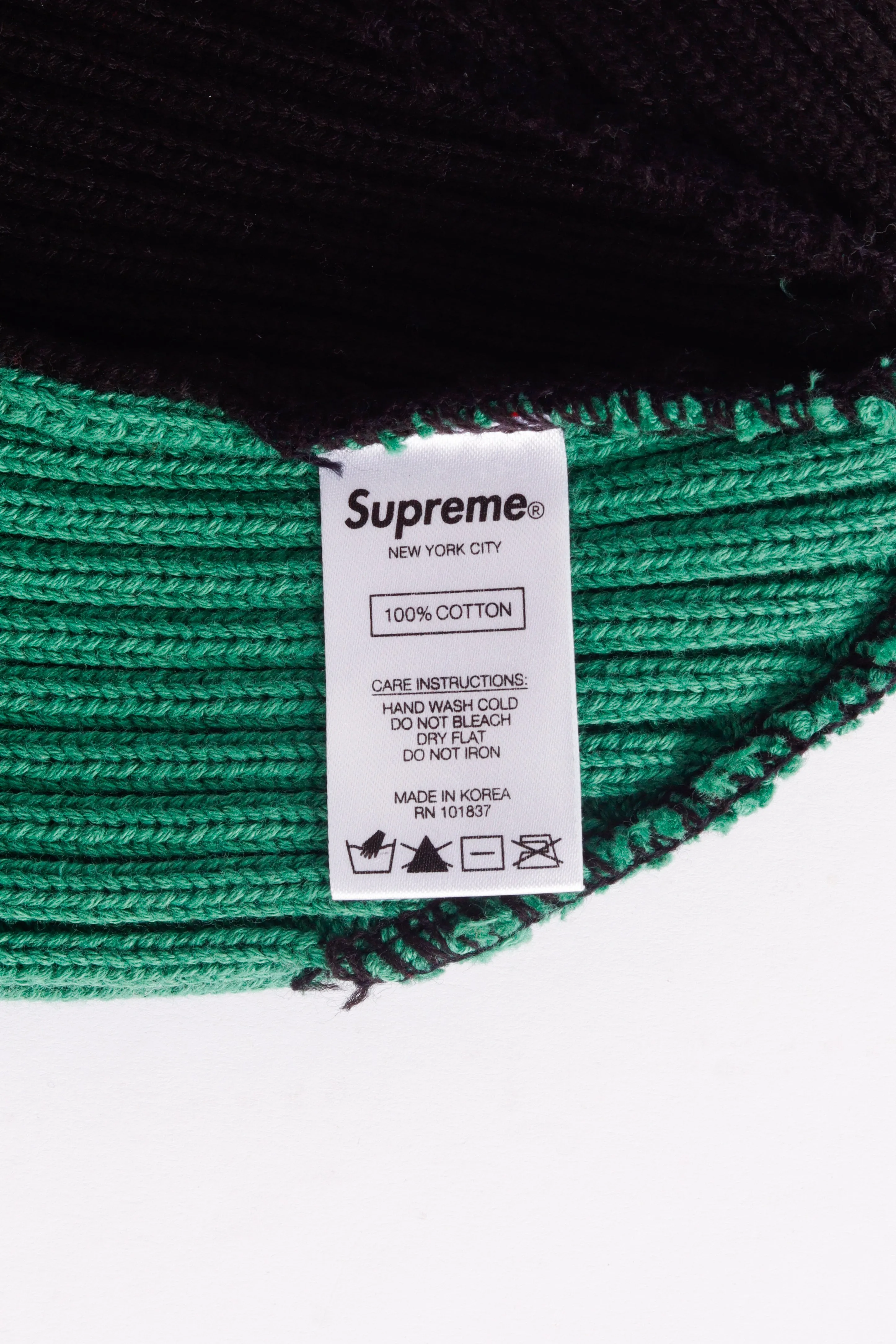 Supreme SS20 'Over Dyed Ribbed Knit' Beanie Mixed Red (2020)