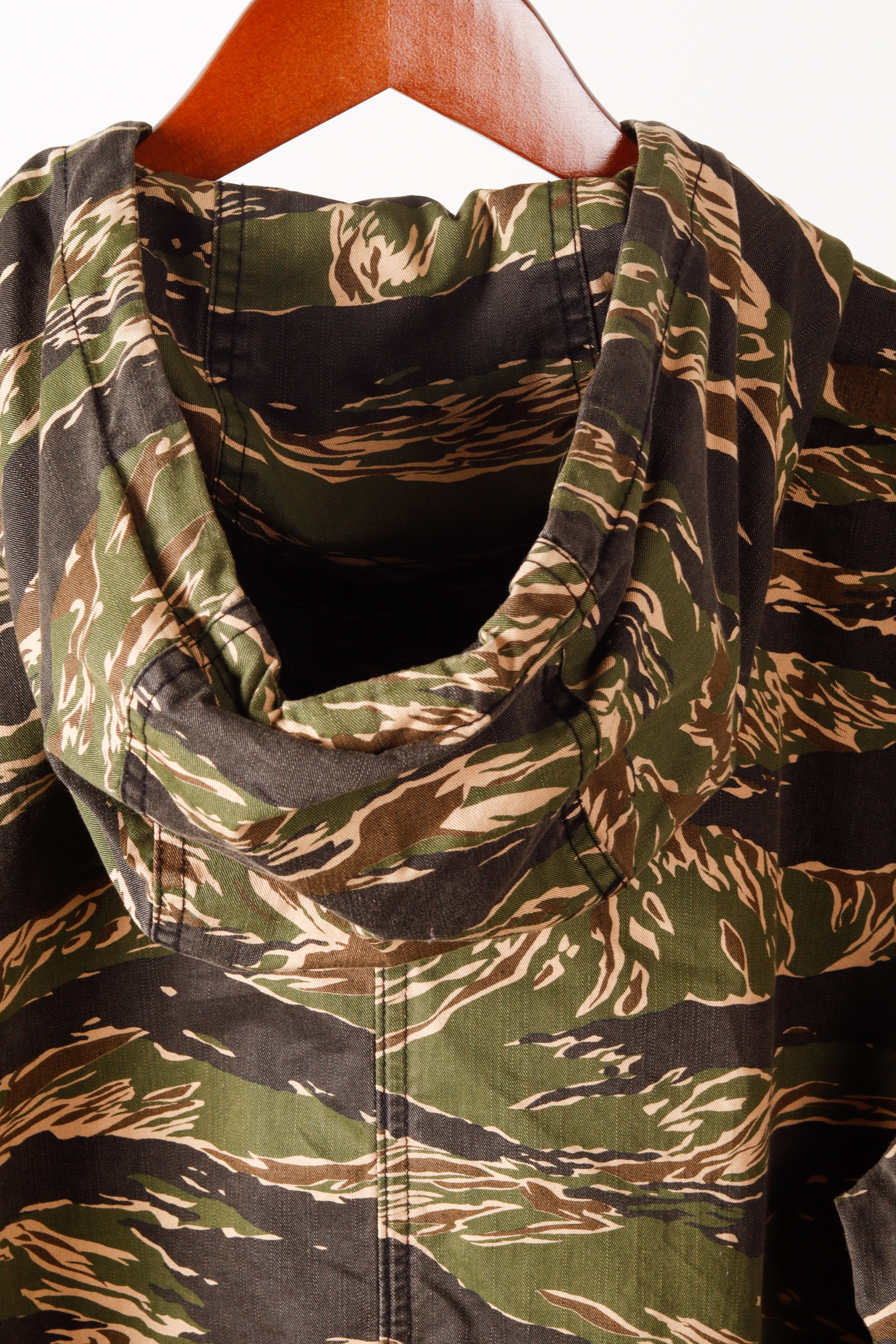 Supreme SS21 'Hooded Face Mask' Parka Tiger Camo (2021)