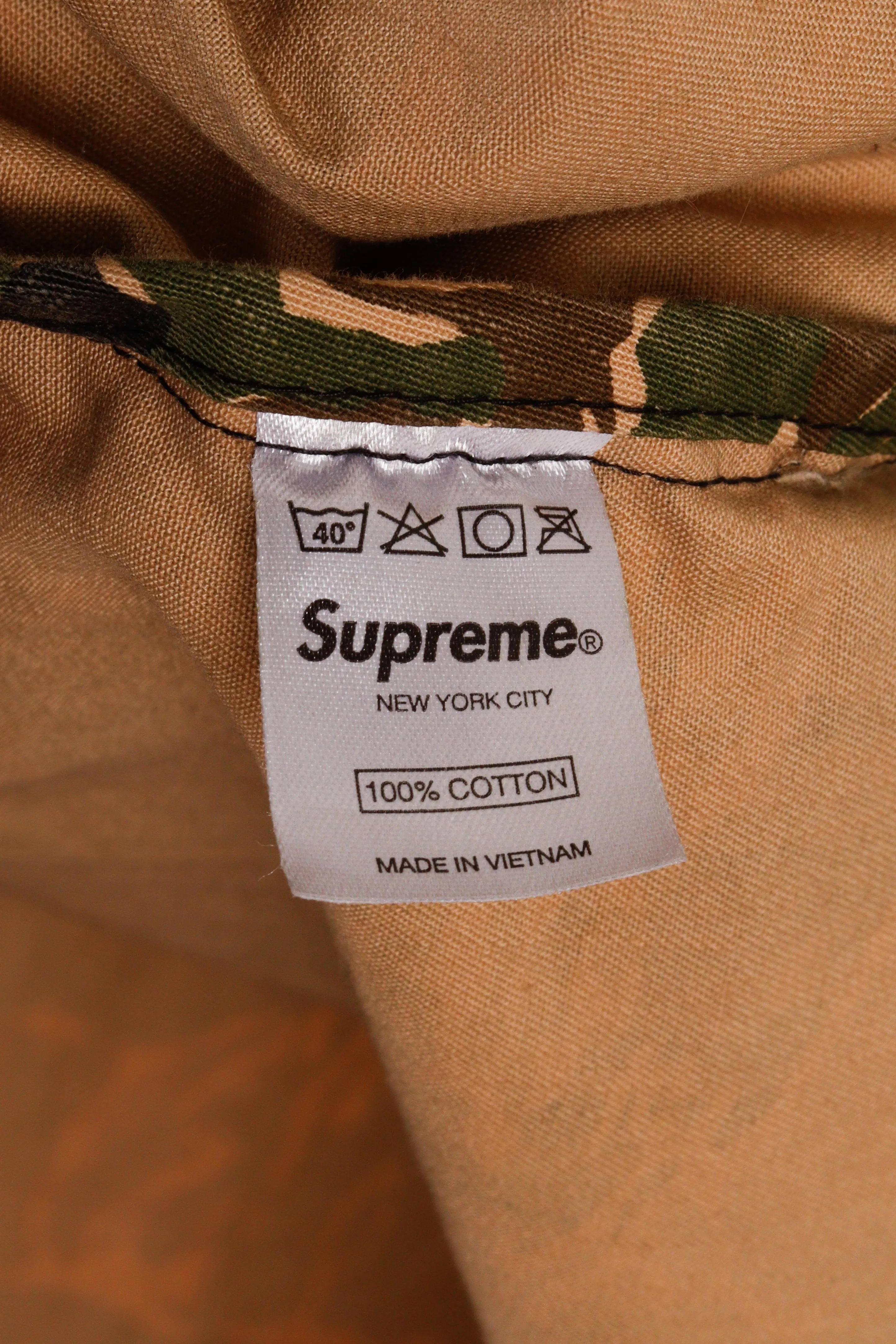 Supreme SS21 'Hooded Face Mask' Parka Tiger Camo (2021)