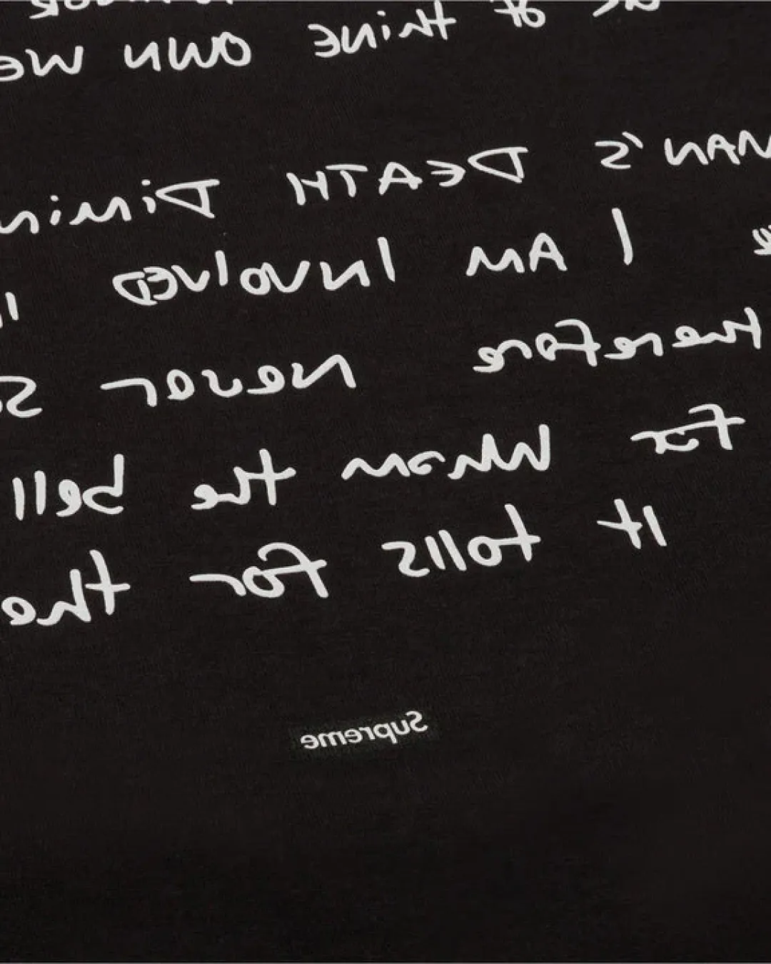 Supreme x Corteiz Rules The World Black T Shirt