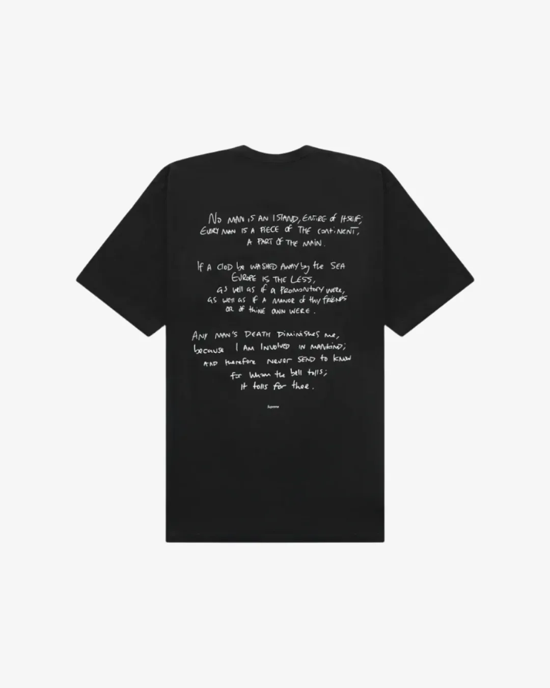 Supreme x Corteiz Rules The World Black T Shirt