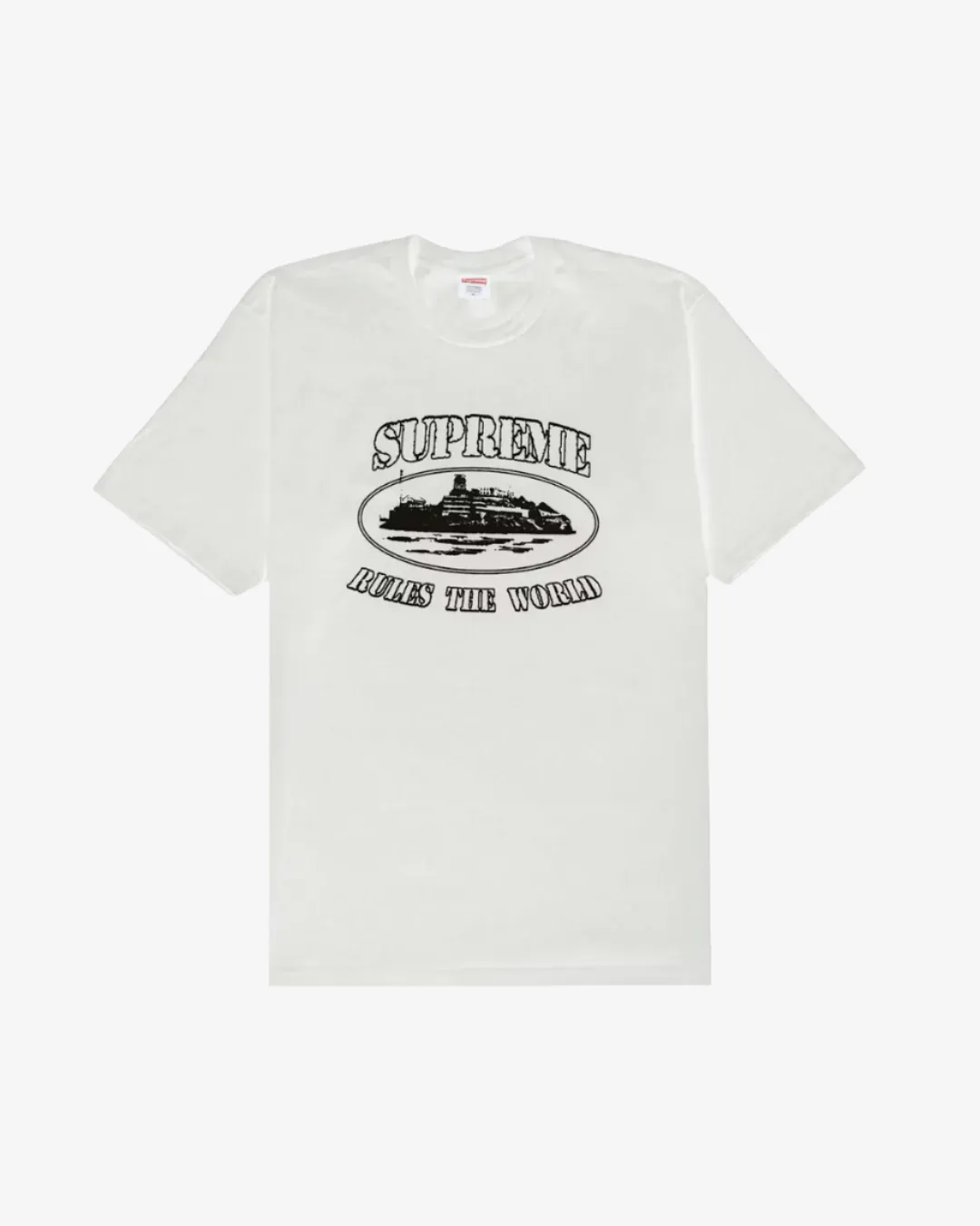 Supreme x Corteiz Rules The World Black T Shirt
