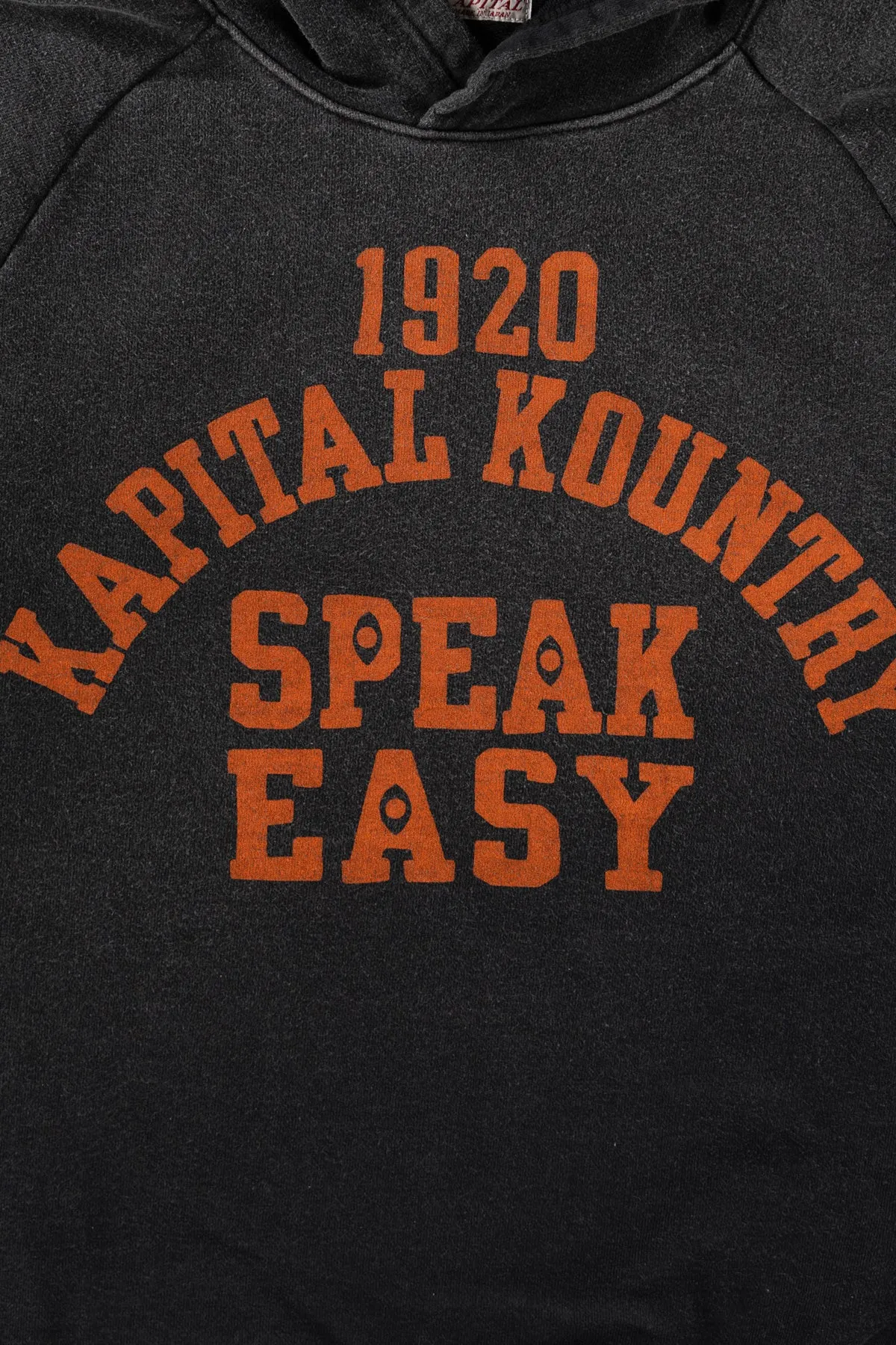 SWT Knit Raglan Hoodie (SPEAKEASY College) - Black