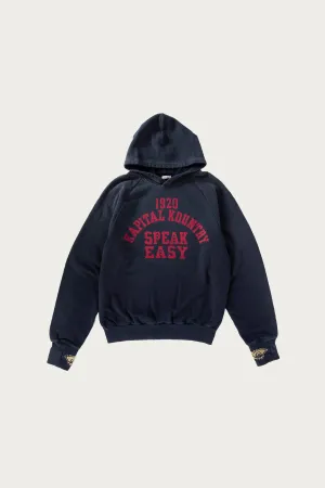 SWT Knit Raglan Hoodie (SPEAKEASY College) - Navy