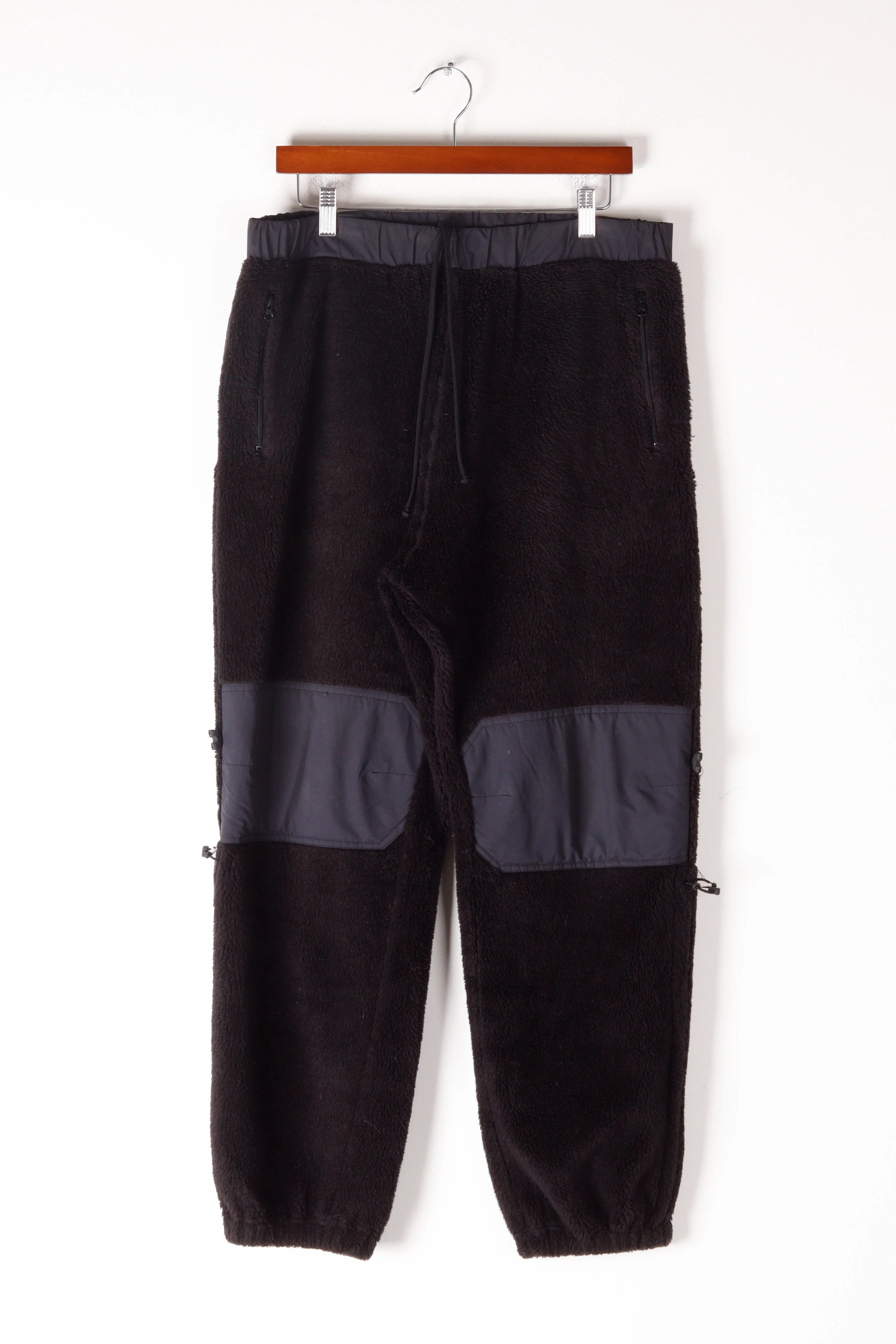 UNDERCOVER FW19 'Nylon Wool' Fleece Pants Black (2019)