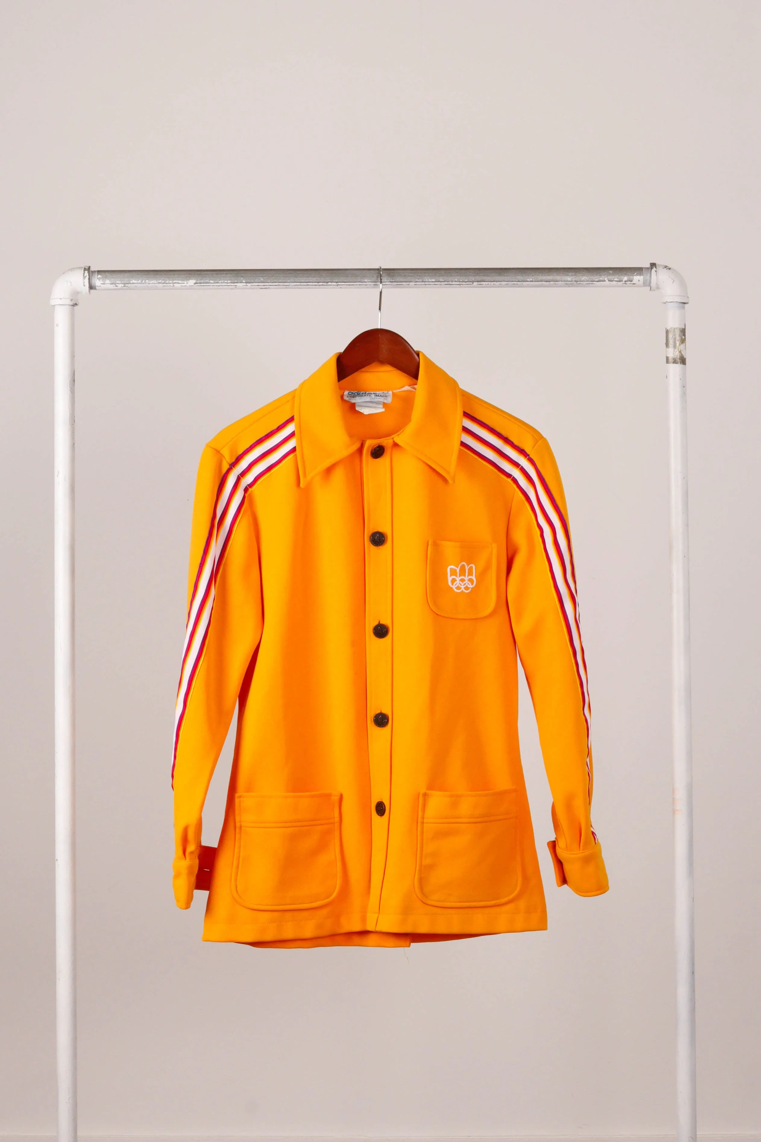 Vintage 1976 adidas 'Montreal Olympic Games Uniform' Shirt Jacket