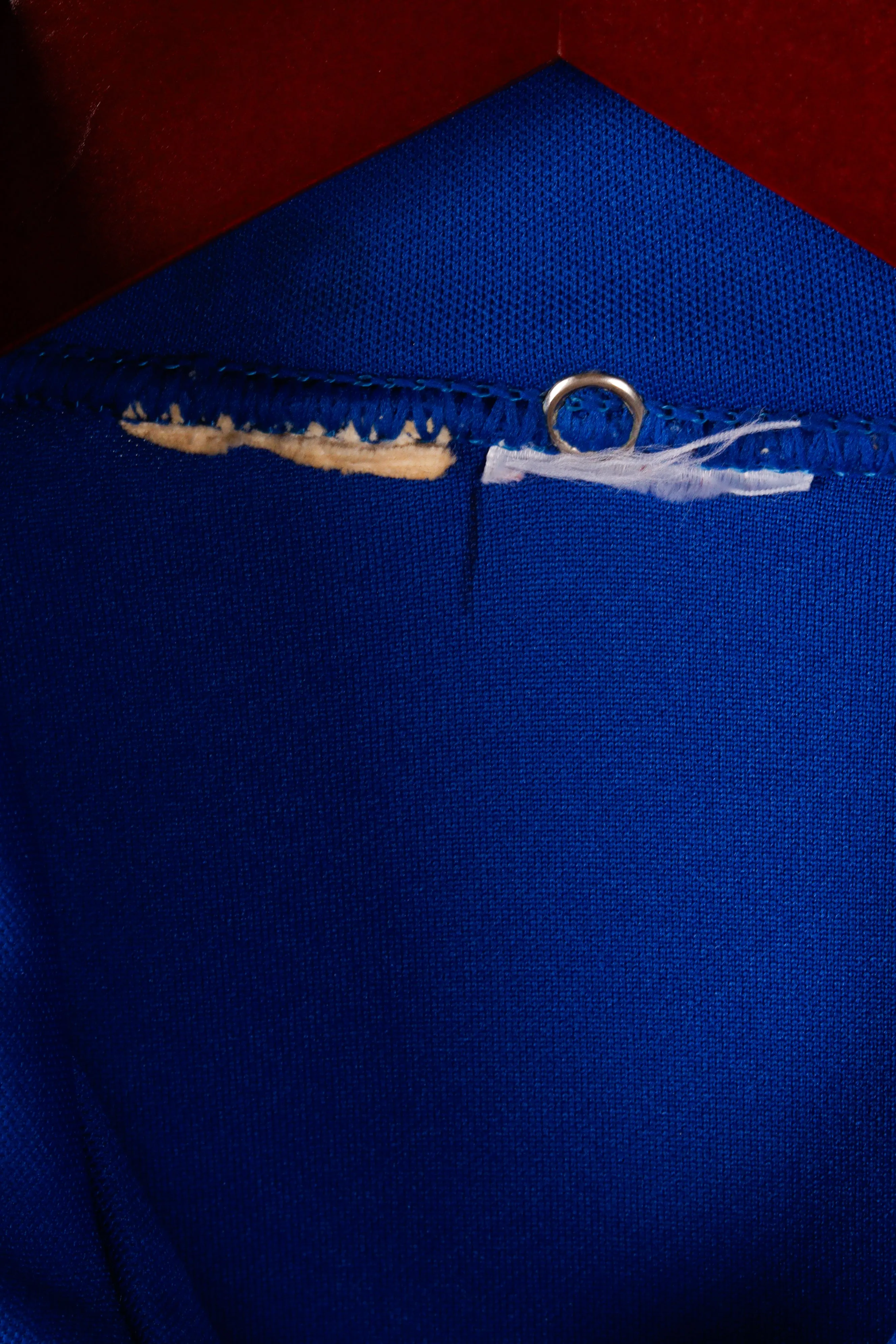 Vintage 1983-84 Rawlings 'New Jersey Nets Away Team Issue' Shooting Shirt Blue