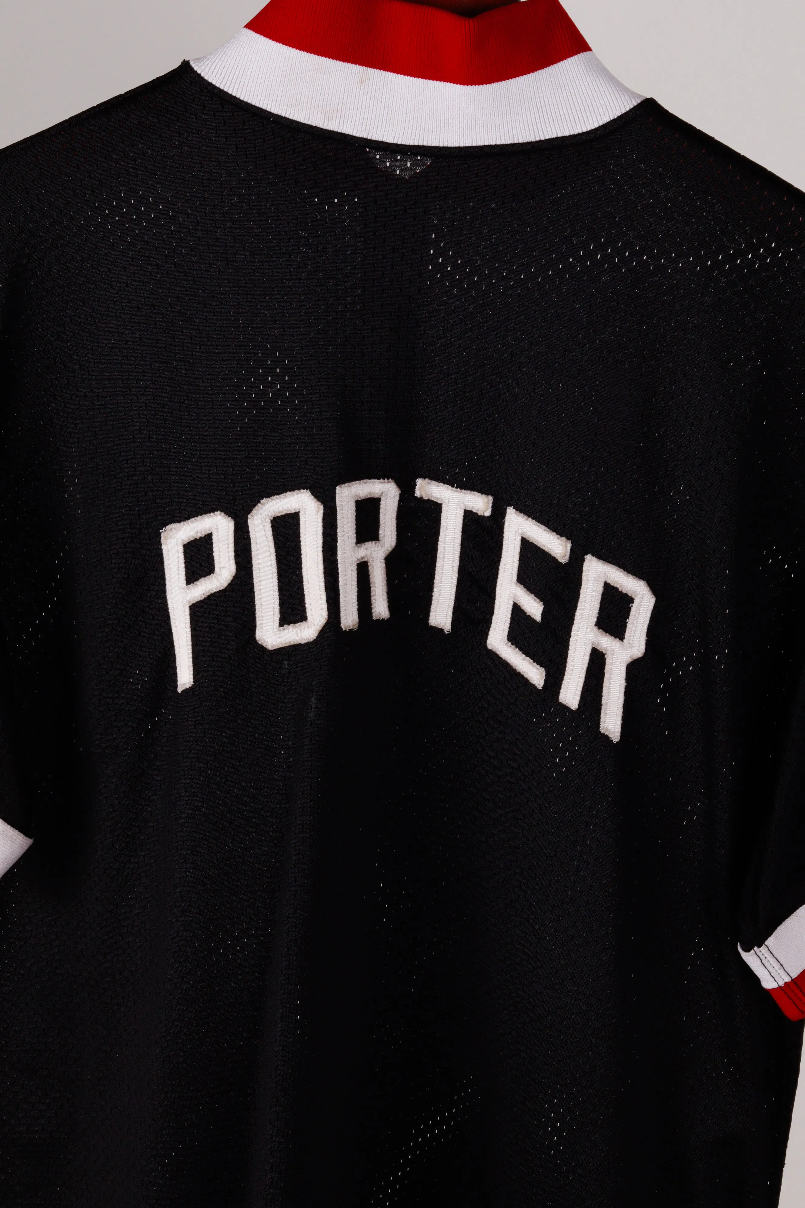 Vintage 1988-89 Sand Knit 'Terry Porter Portland Trailblazers' Shooting Shirt