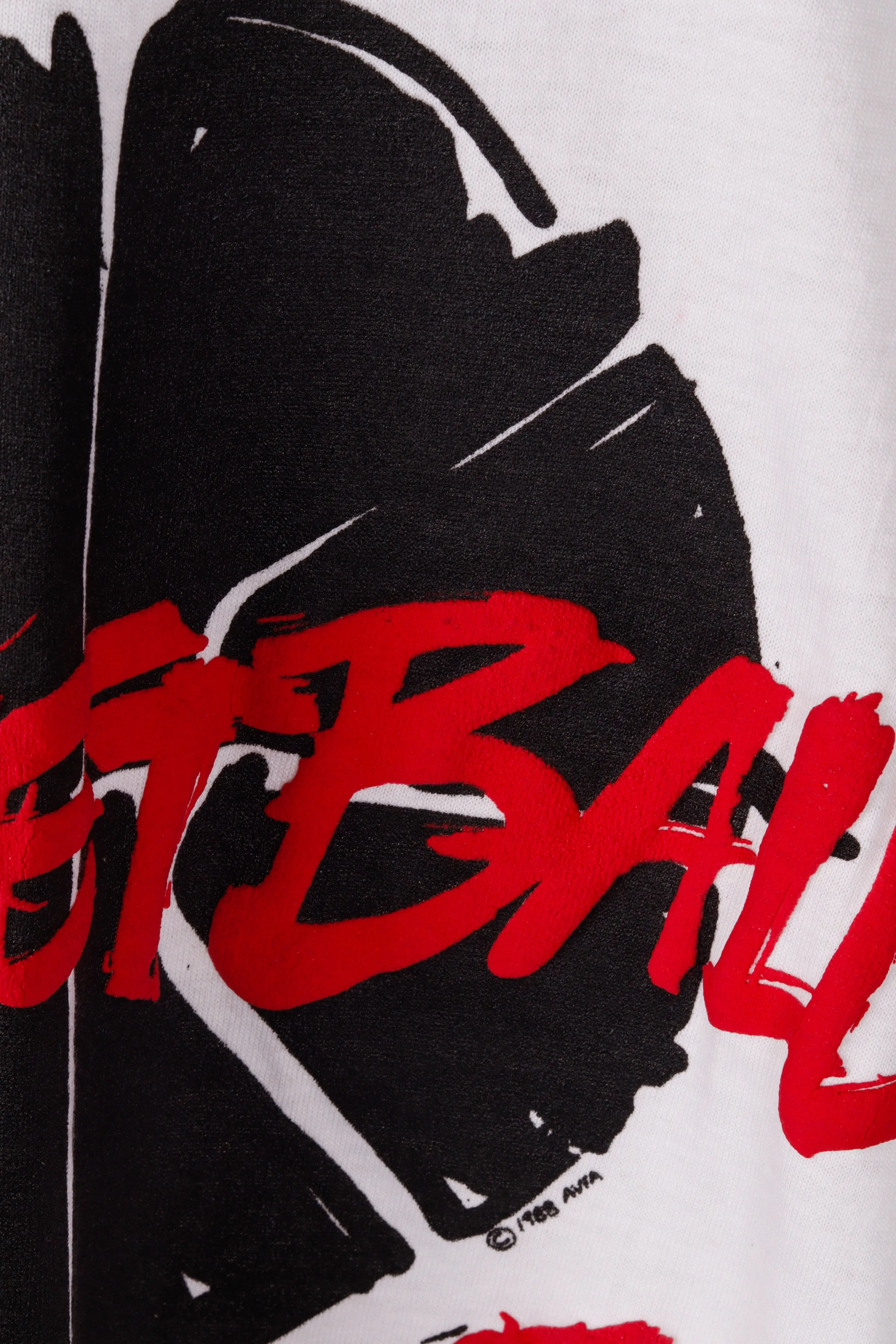 Vintage 1988 Avia 'Basketball Fast Game Logo' T-Shirt