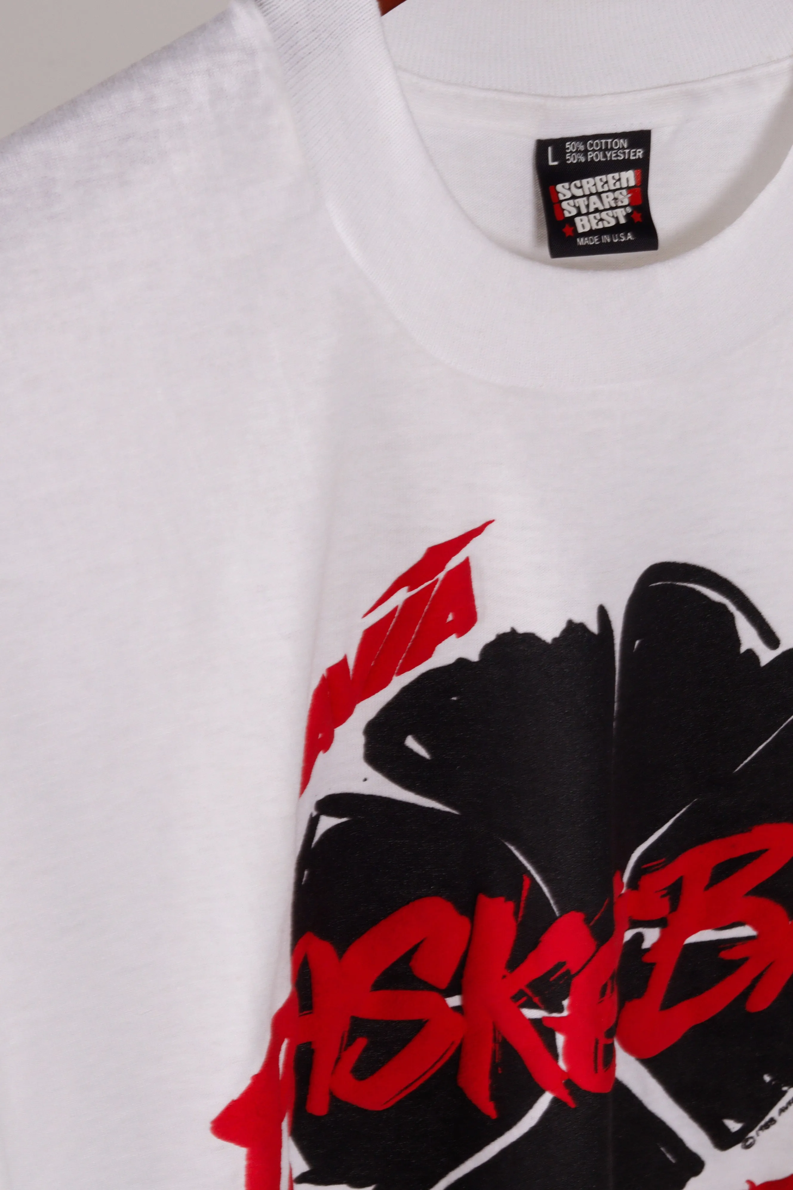 Vintage 1988 Avia 'Basketball Fast Game Logo' T-Shirt