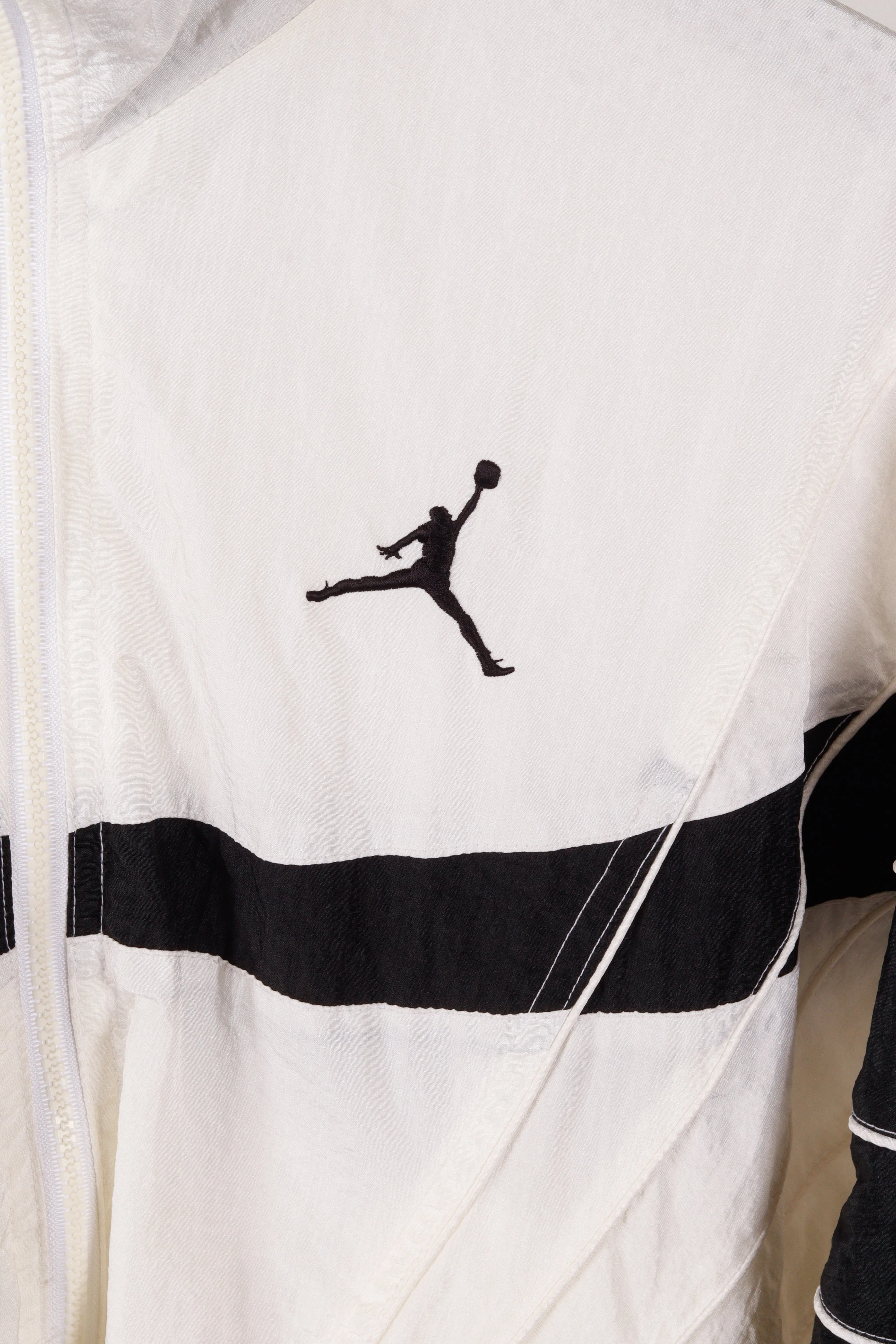 Vintage 1989 Nike Air Jordan 'Flight Suit' Track Jacket White