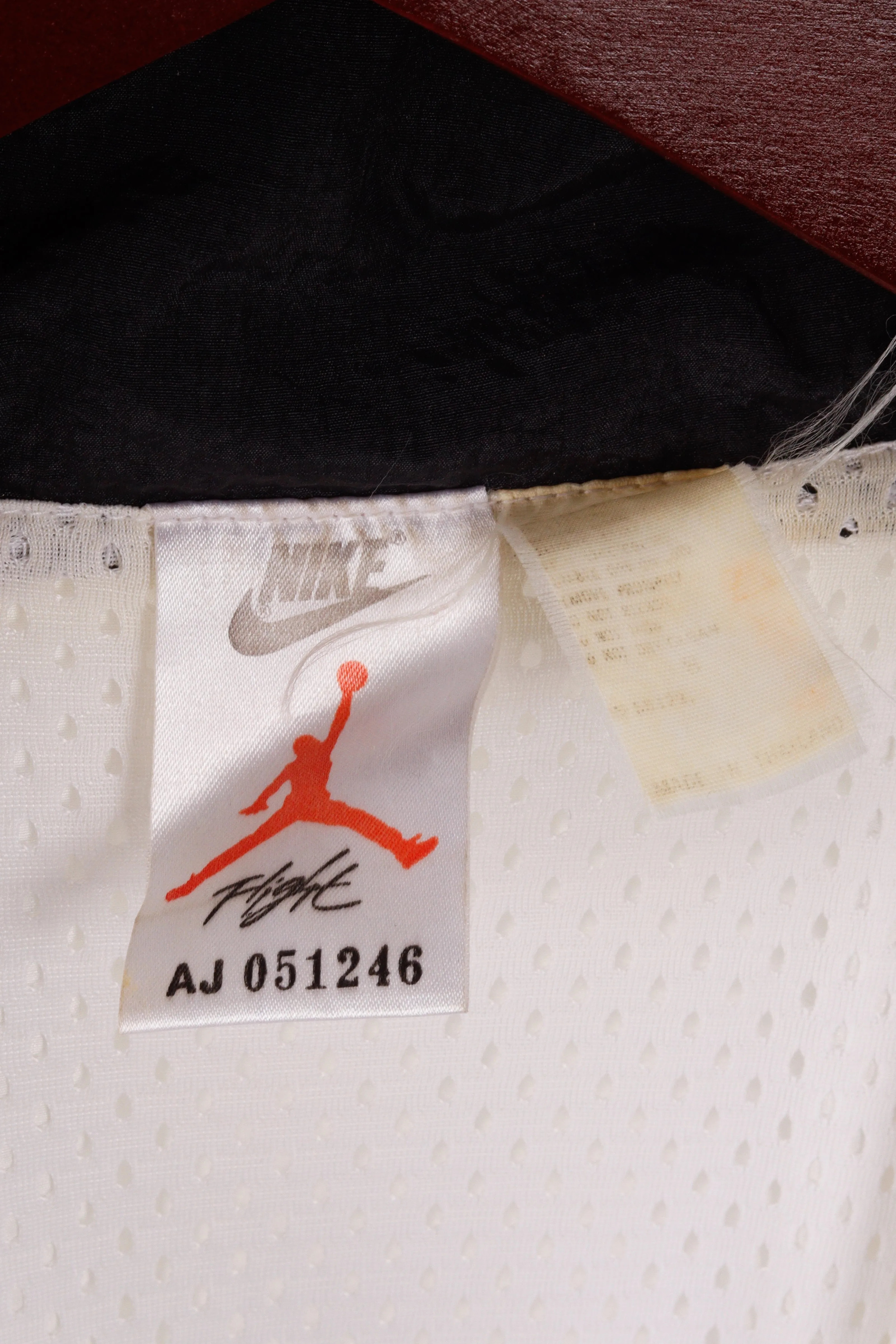 Vintage 1989 Nike Air Jordan 'Flight Suit' Track Jacket White