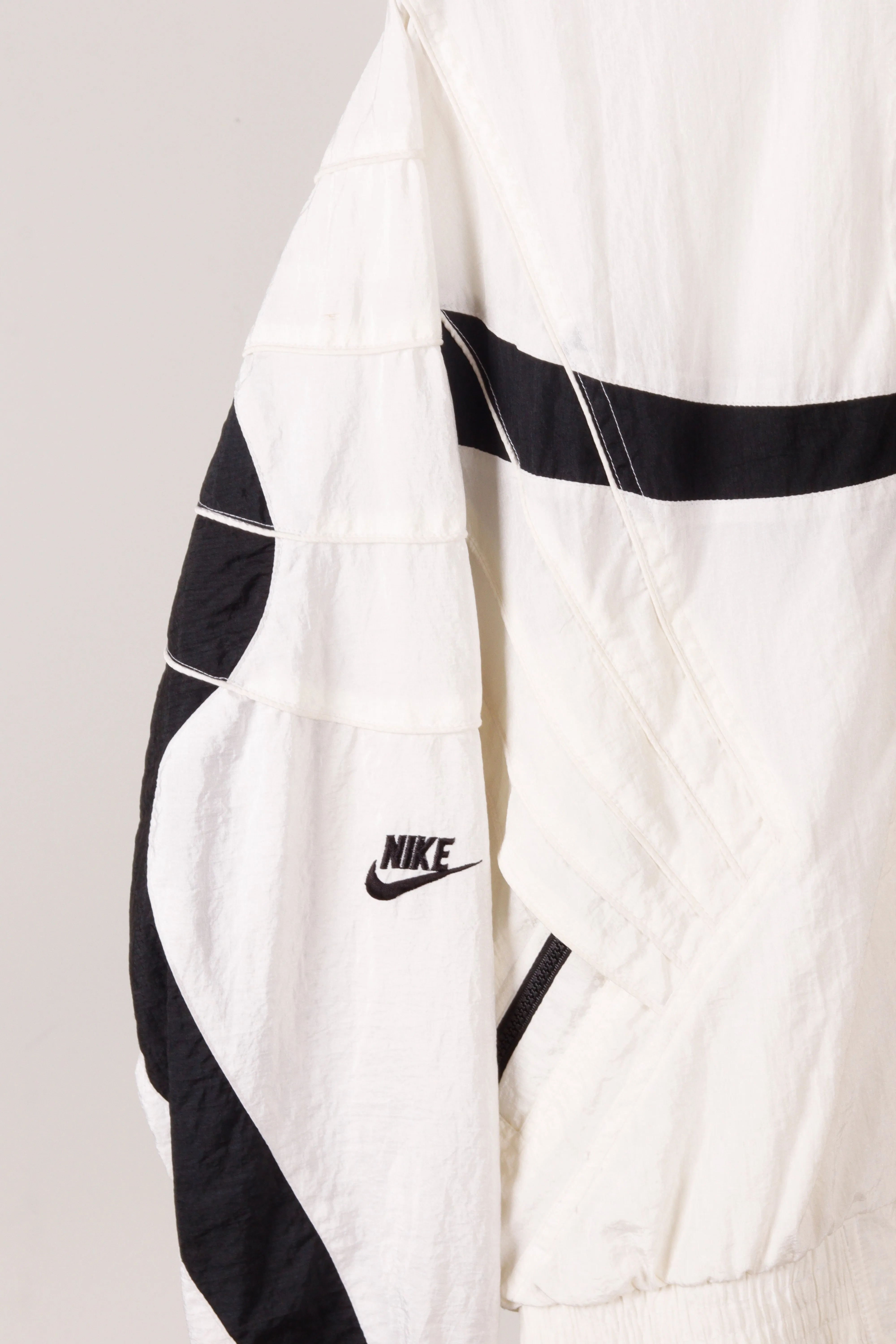 Vintage 1989 Nike Air Jordan 'Flight Suit' Track Jacket White