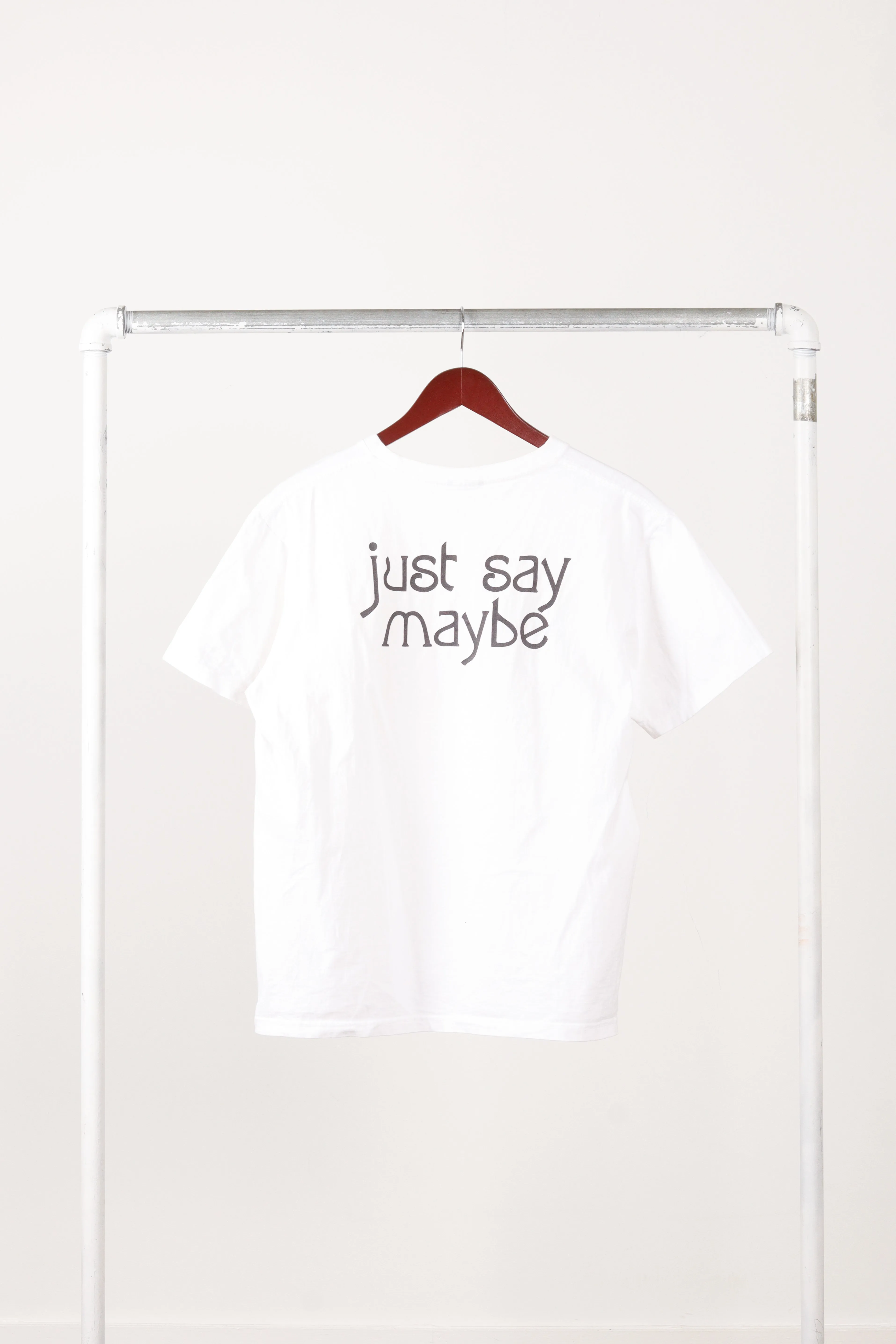 Vintage 2000's Smashing Pumpkins 'Just Say Maybe' T-Shirt White