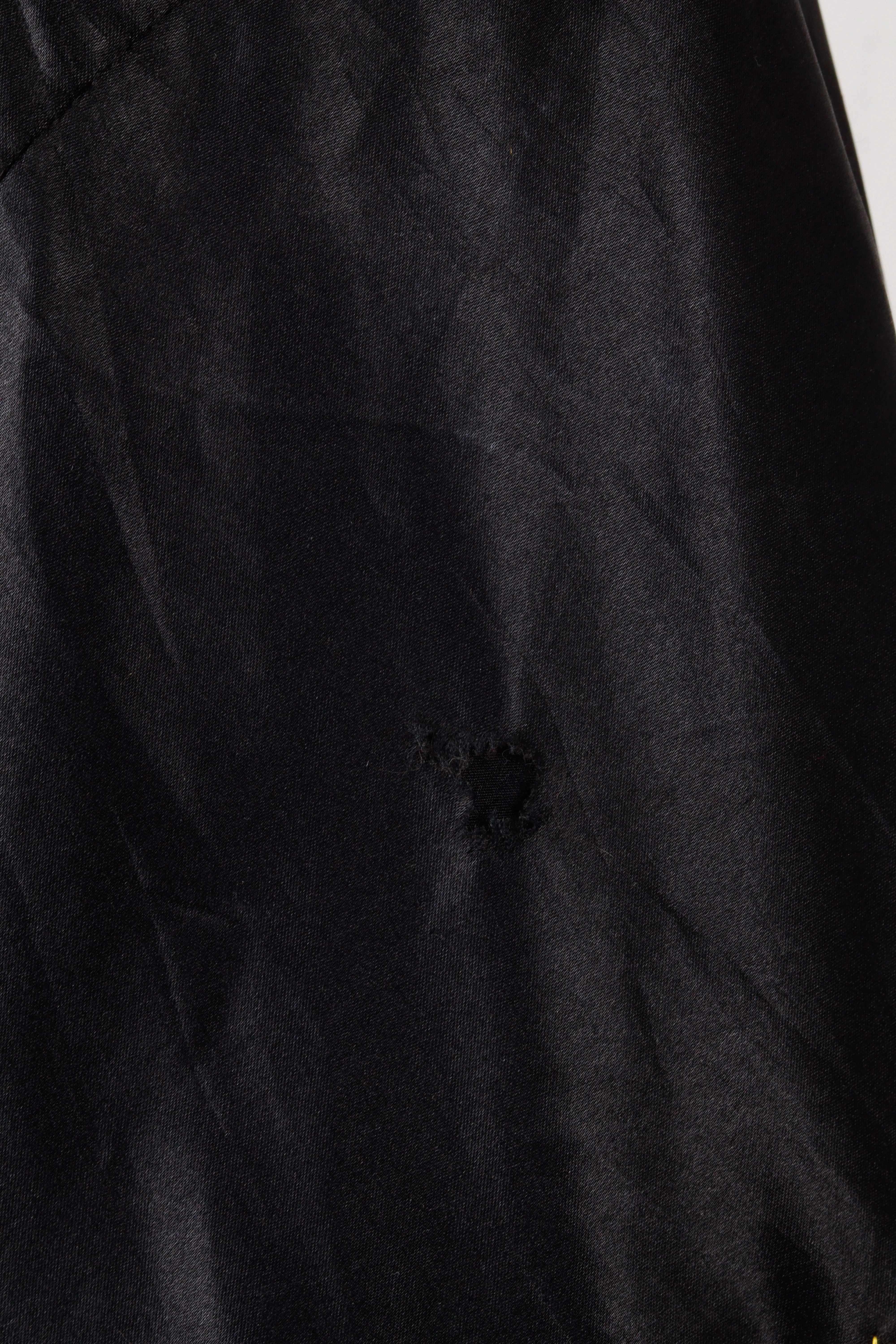 Vintage 20's Golden Bee 'Dragon Silk' Kimono Black